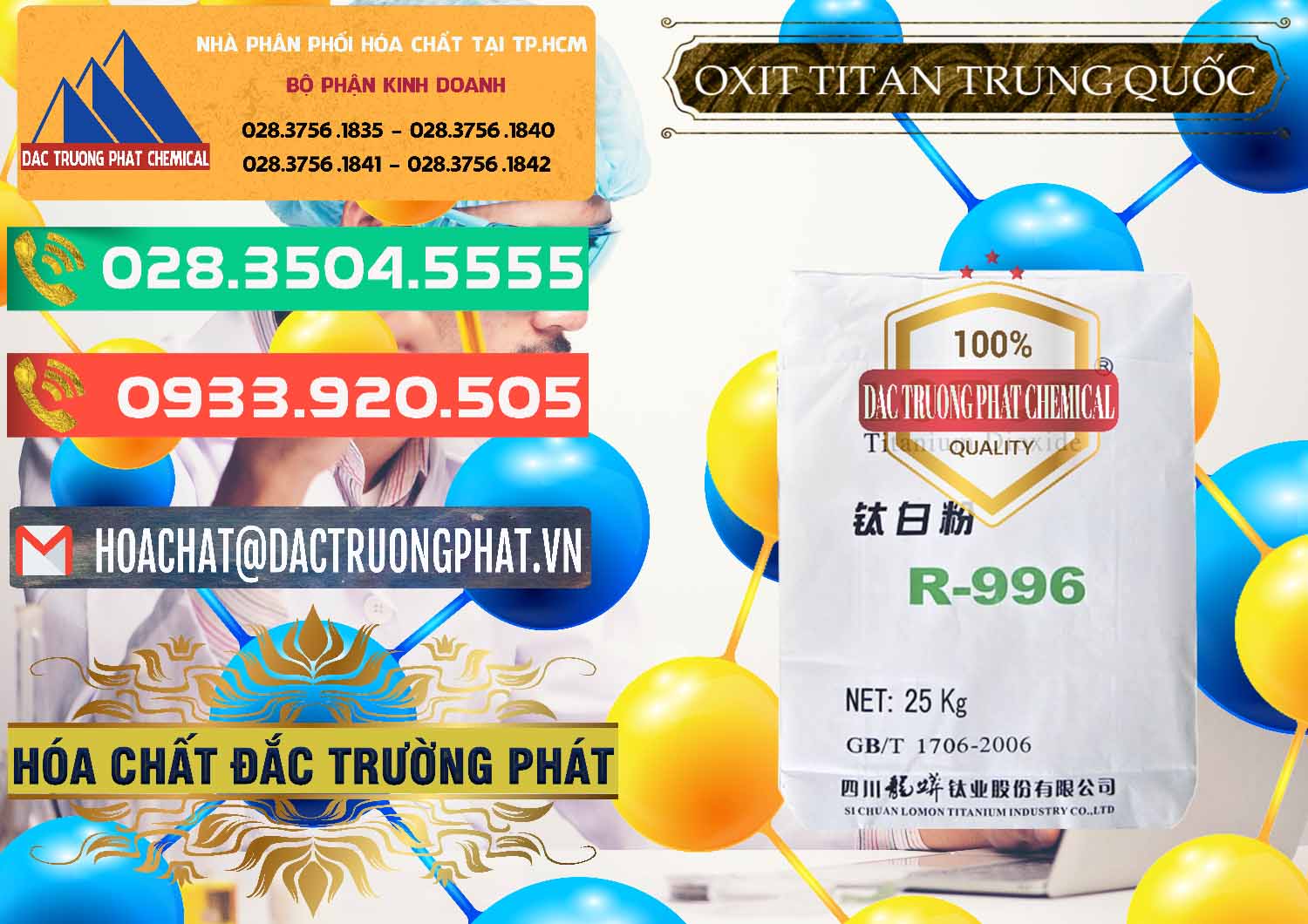Đơn vị chuyên nhập khẩu ( bán ) Oxit Titan KA100 – Tio2 Trung Quốc China - 0398 - Chuyên cung cấp ( nhập khẩu ) hóa chất tại TP.HCM - congtyhoachat.com.vn