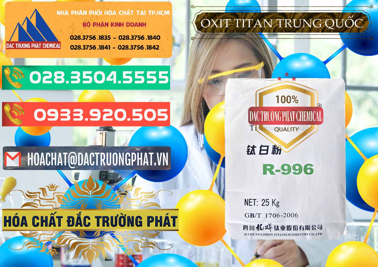 Cung cấp - bán Oxit Titan KA100 – Tio2 Trung Quốc China - 0398 - Công ty cung ứng và phân phối hóa chất tại TP.HCM - congtyhoachat.com.vn