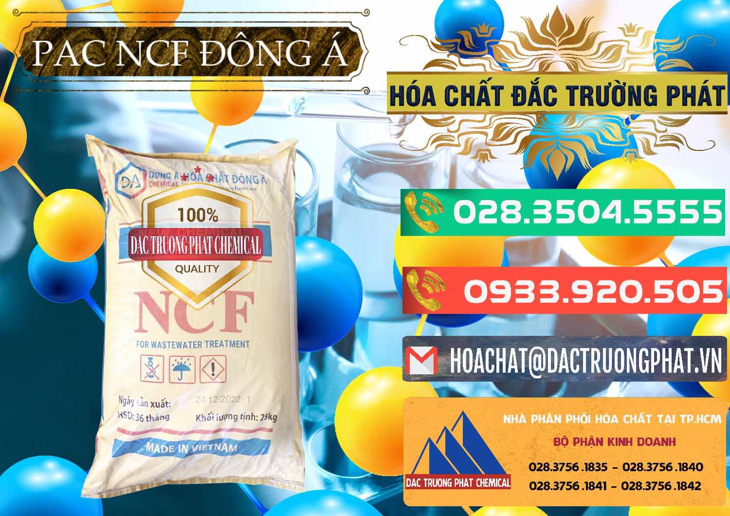 Đơn vị chuyên phân phối ( cung ứng ) PAC - Polyaluminium Chloride Đông Á Việt Nam - 0408 - Đơn vị bán ( cung cấp ) hóa chất tại TP.HCM - congtyhoachat.com.vn
