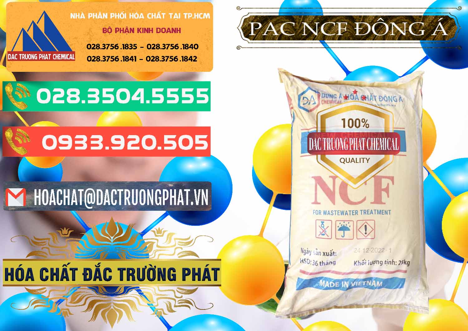 Nơi bán và cung cấp PAC - Polyaluminium Chloride Đông Á Việt Nam - 0408 - Cty cung cấp - bán hóa chất tại TP.HCM - congtyhoachat.com.vn