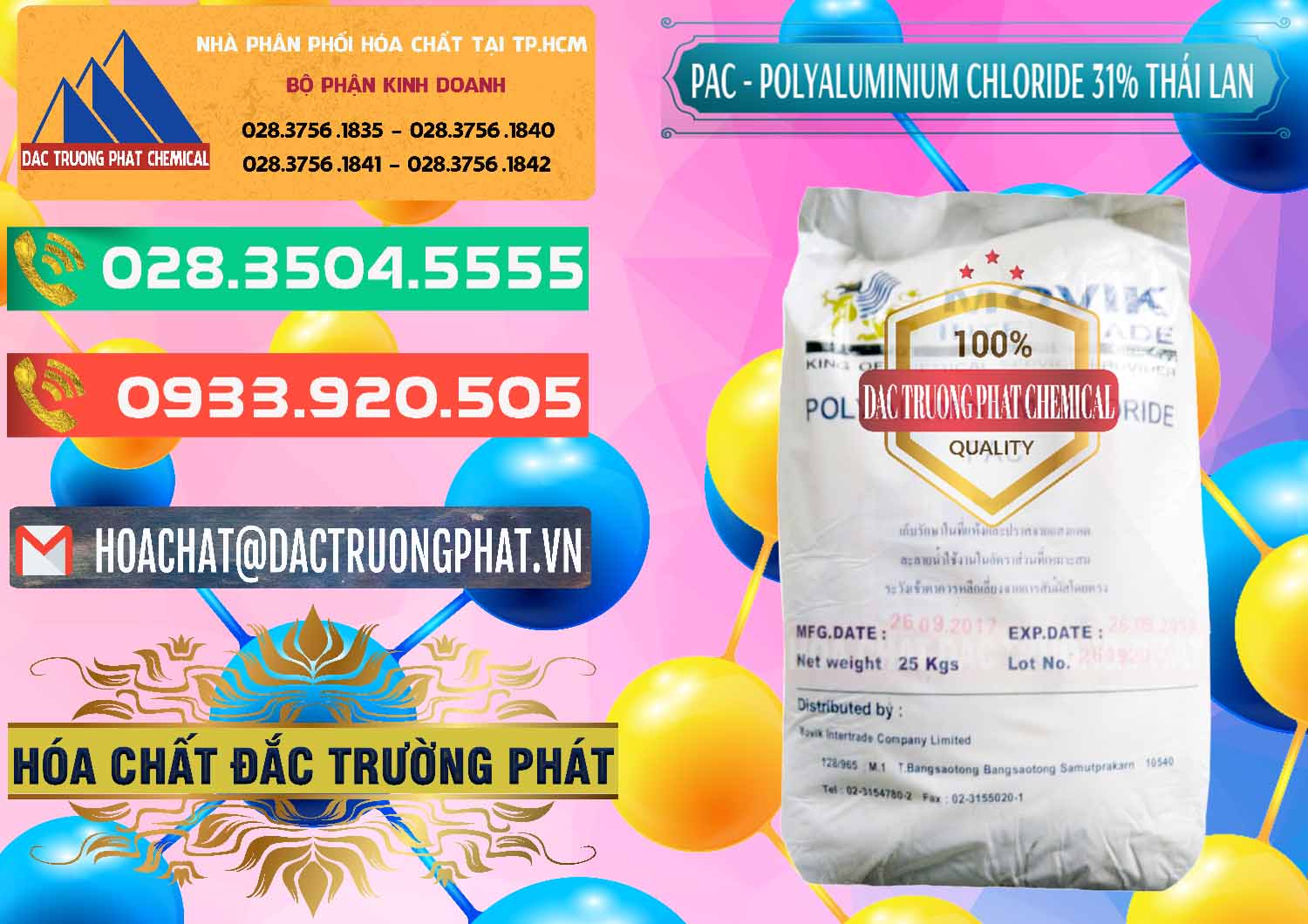 Cung ứng _ bán PAC - Polyaluminium Chloride 31% Thái Lan Thailand - 0469 - Cty phân phối & kinh doanh hóa chất tại TP.HCM - congtyhoachat.com.vn