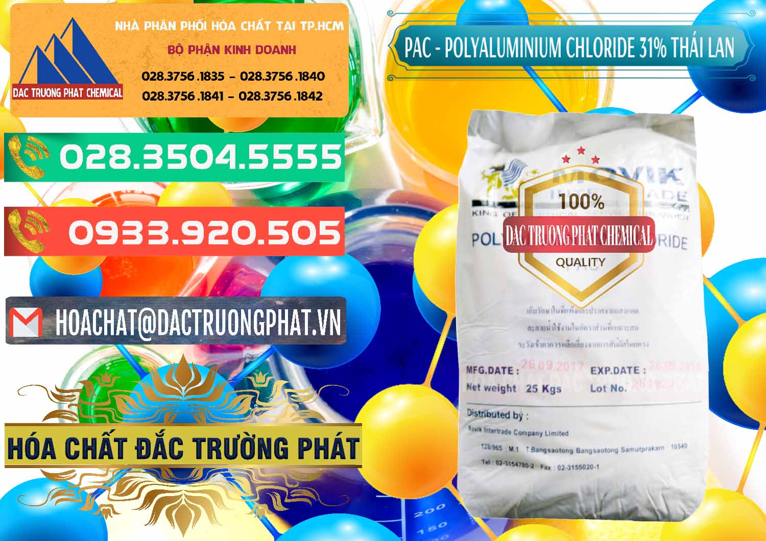 Công ty chuyên bán và cung cấp PAC - Polyaluminium Chloride 31% Thái Lan Thailand - 0469 - Cty kinh doanh và phân phối hóa chất tại TP.HCM - congtyhoachat.com.vn