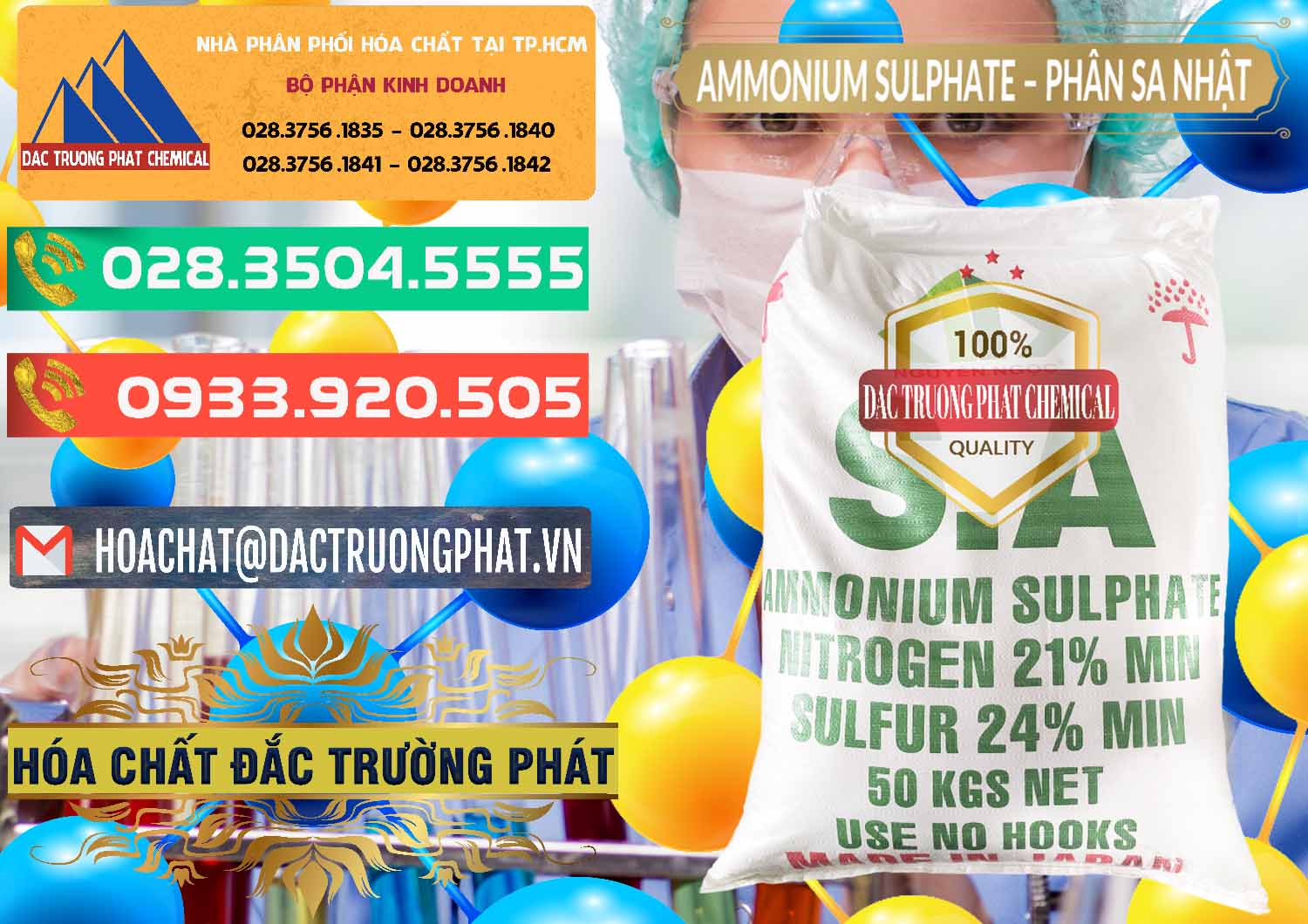 Phân phối - bán Ammonium Sulphate – Phân Sa Nhật Japan - 0023 - Đơn vị bán _ phân phối hóa chất tại TP.HCM - congtyhoachat.com.vn