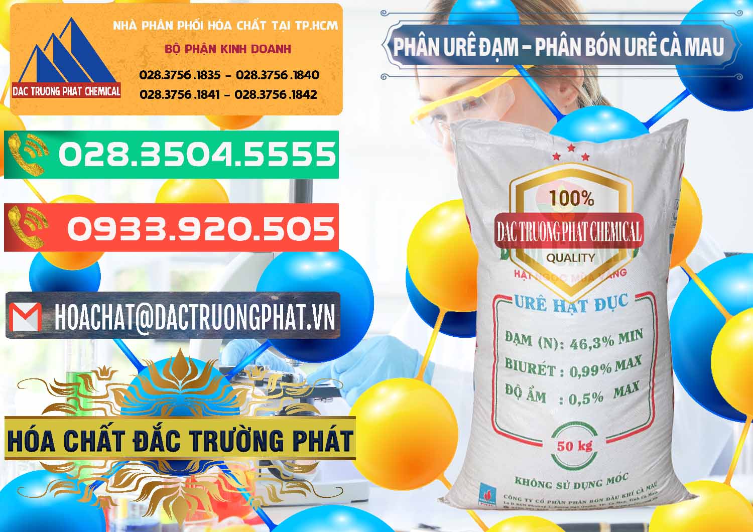 Chuyên bán - phân phối Phân Urê Đạm – Phân Bón Urê Cà Mau Việt Nam - 0192 - Nhà cung cấp ( kinh doanh ) hóa chất tại TP.HCM - congtyhoachat.com.vn