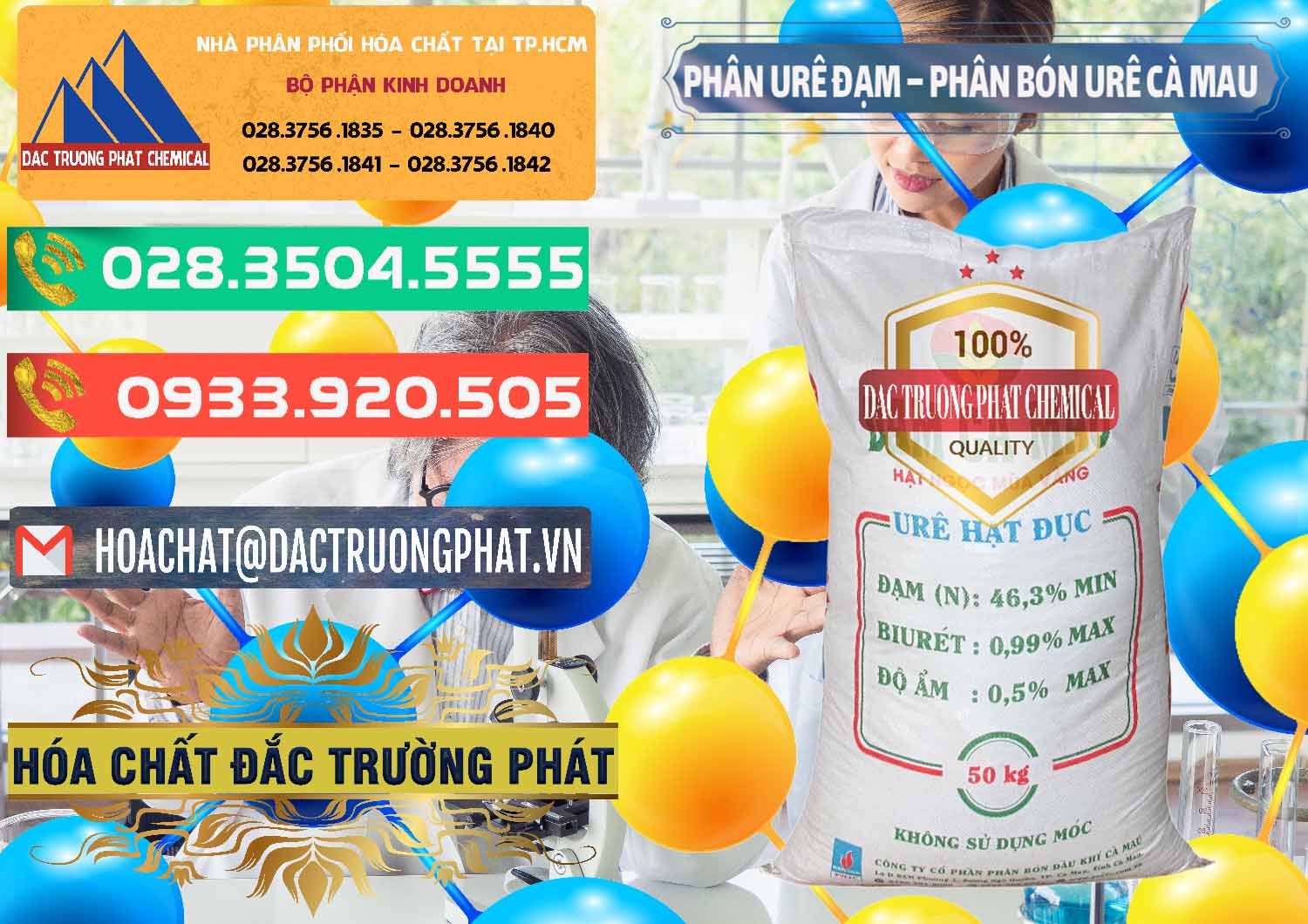 Cty cung cấp ( phân phối ) Phân Urê Đạm – Phân Bón Urê Cà Mau Việt Nam - 0192 - Chuyên cung ứng và bán hóa chất tại TP.HCM - congtyhoachat.com.vn