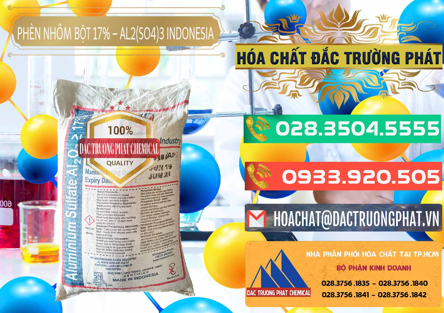Nơi cung ứng & bán Phèn Nhôm Bột - Al2(SO4)3 17% bao 25kg Indonesia - 0114 - Nơi phân phối - nhập khẩu hóa chất tại TP.HCM - congtyhoachat.com.vn