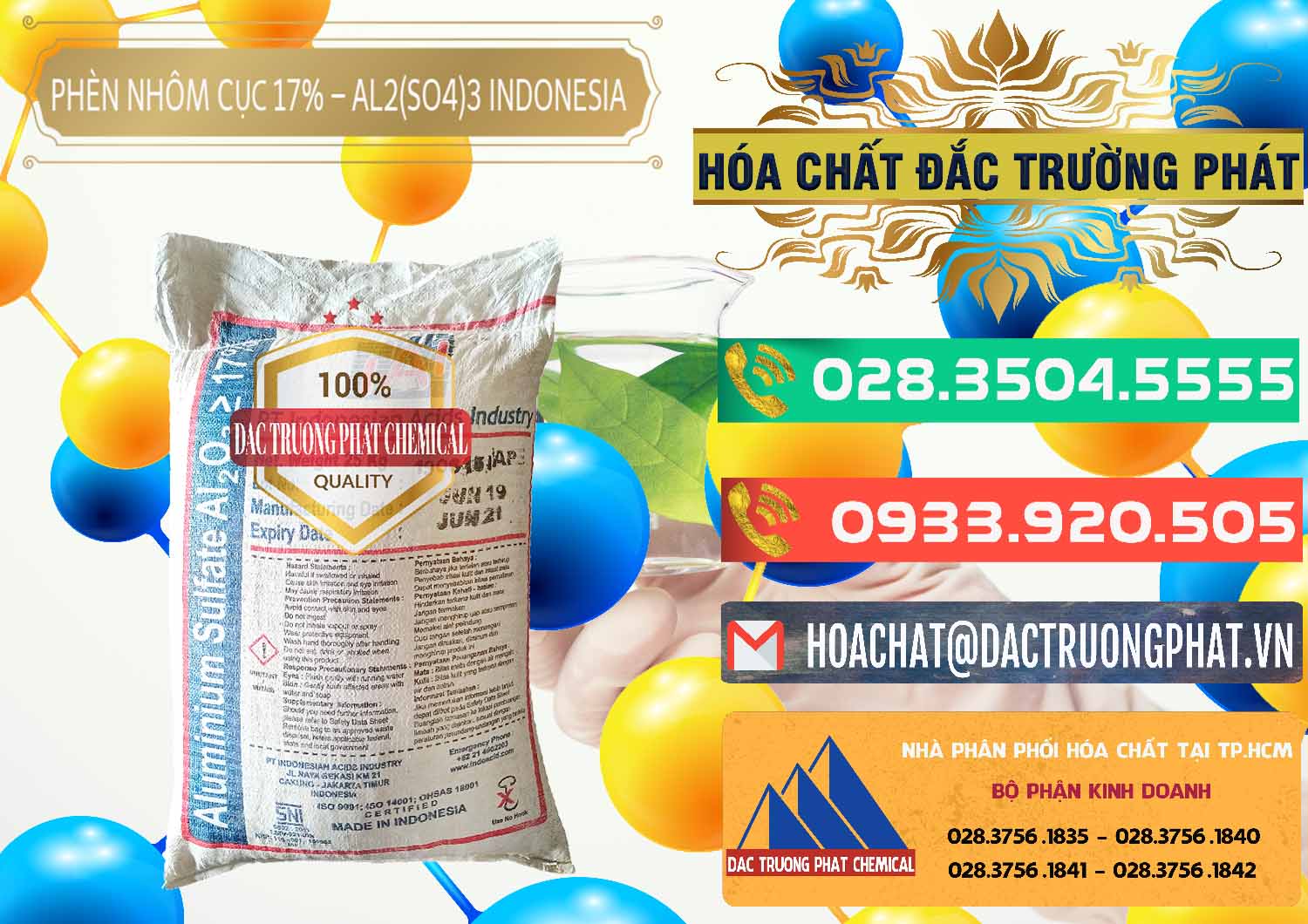 Nơi chuyên bán và cung cấp Phèn Nhôm Cục - Al2(SO4)3 17% bao 25kg Indonesia - 0115 - Đơn vị phân phối ( cung cấp ) hóa chất tại TP.HCM - congtyhoachat.com.vn