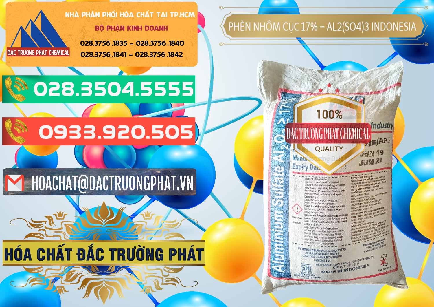 Cty chuyên cung cấp và bán Phèn Nhôm Cục - Al2(SO4)3 17% bao 25kg Indonesia - 0115 - Công ty chuyên phân phối và nhập khẩu hóa chất tại TP.HCM - congtyhoachat.com.vn