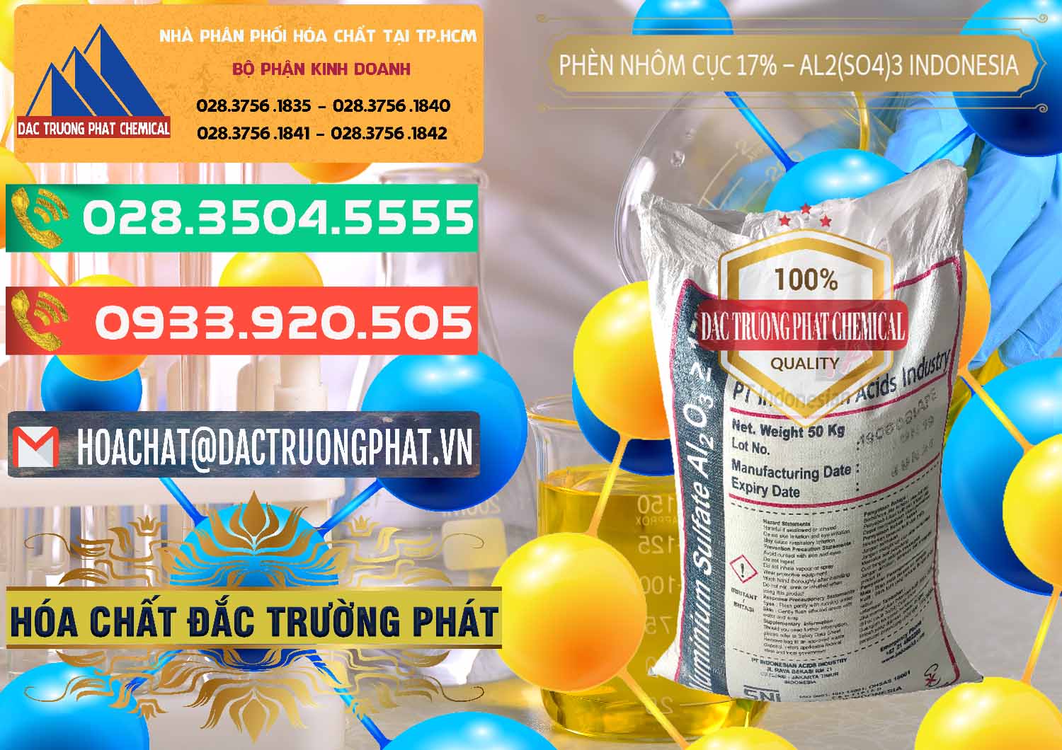 Nơi bán & cung cấp Phèn Nhôm Cục - Al2(SO4)3 17% bao 50kg Indonesia - 0113 - Công ty chuyên cung ứng ( phân phối ) hóa chất tại TP.HCM - congtyhoachat.com.vn