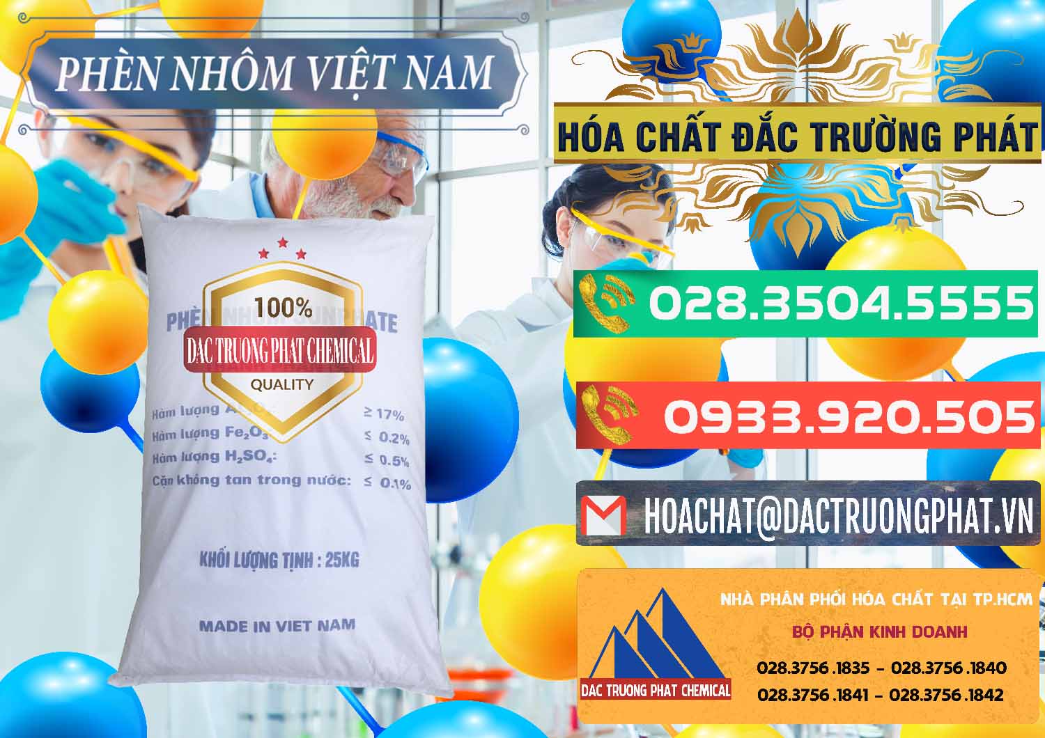 Công ty chuyên phân phối & cung ứng Phèn Nhôm - Al2(SO4)3 17% Việt Nam - 0465 - Nơi chuyên cung cấp ( bán ) hóa chất tại TP.HCM - congtyhoachat.com.vn