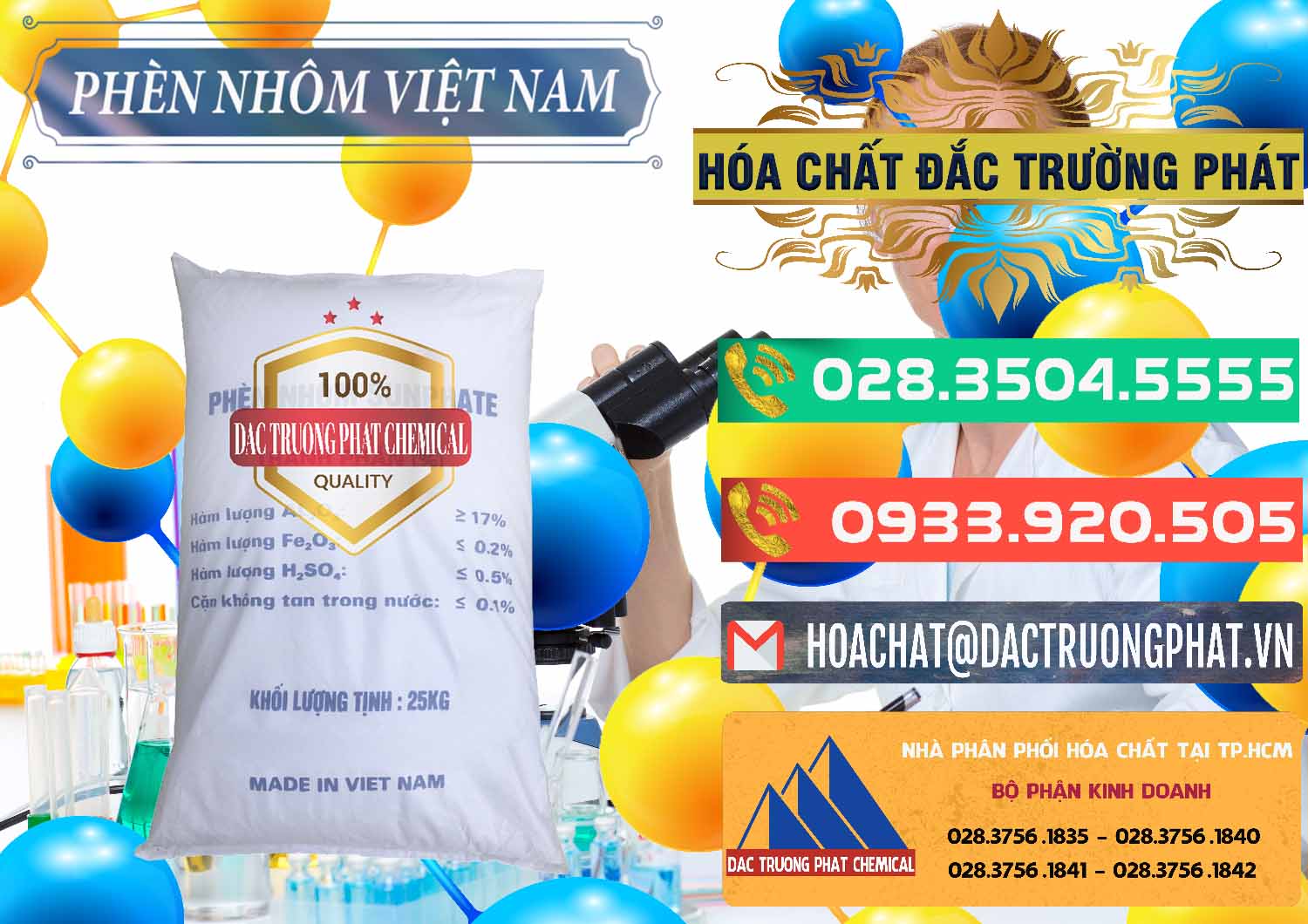 Công ty chuyên bán - cung ứng Phèn Nhôm - Al2(SO4)3 17% Việt Nam - 0465 - Nhà phân phối _ bán hóa chất tại TP.HCM - congtyhoachat.com.vn