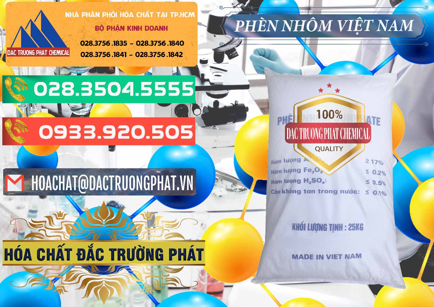 Cty chuyên phân phối và bán Phèn Nhôm - Al2(SO4)3 17% Việt Nam - 0465 - Nhà cung ứng - bán hóa chất tại TP.HCM - congtyhoachat.com.vn