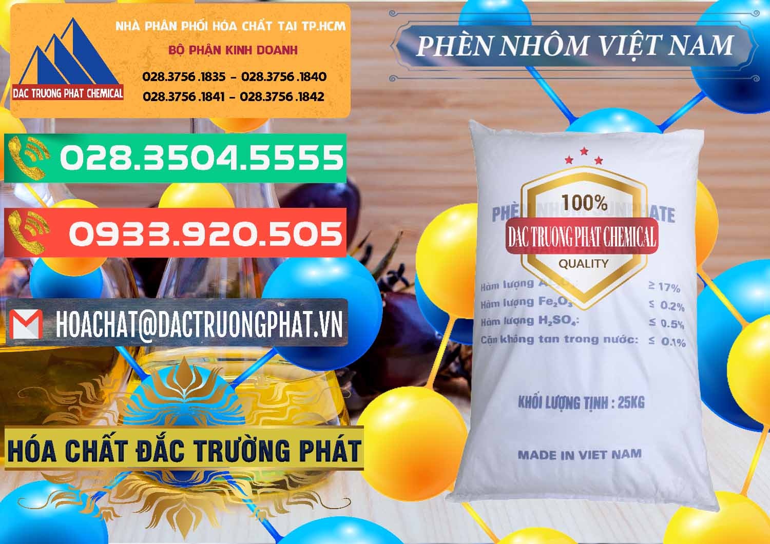 Nơi chuyên bán - phân phối Phèn Nhôm - Al2(SO4)3 17% Việt Nam - 0465 - Cty chuyên bán _ phân phối hóa chất tại TP.HCM - congtyhoachat.com.vn