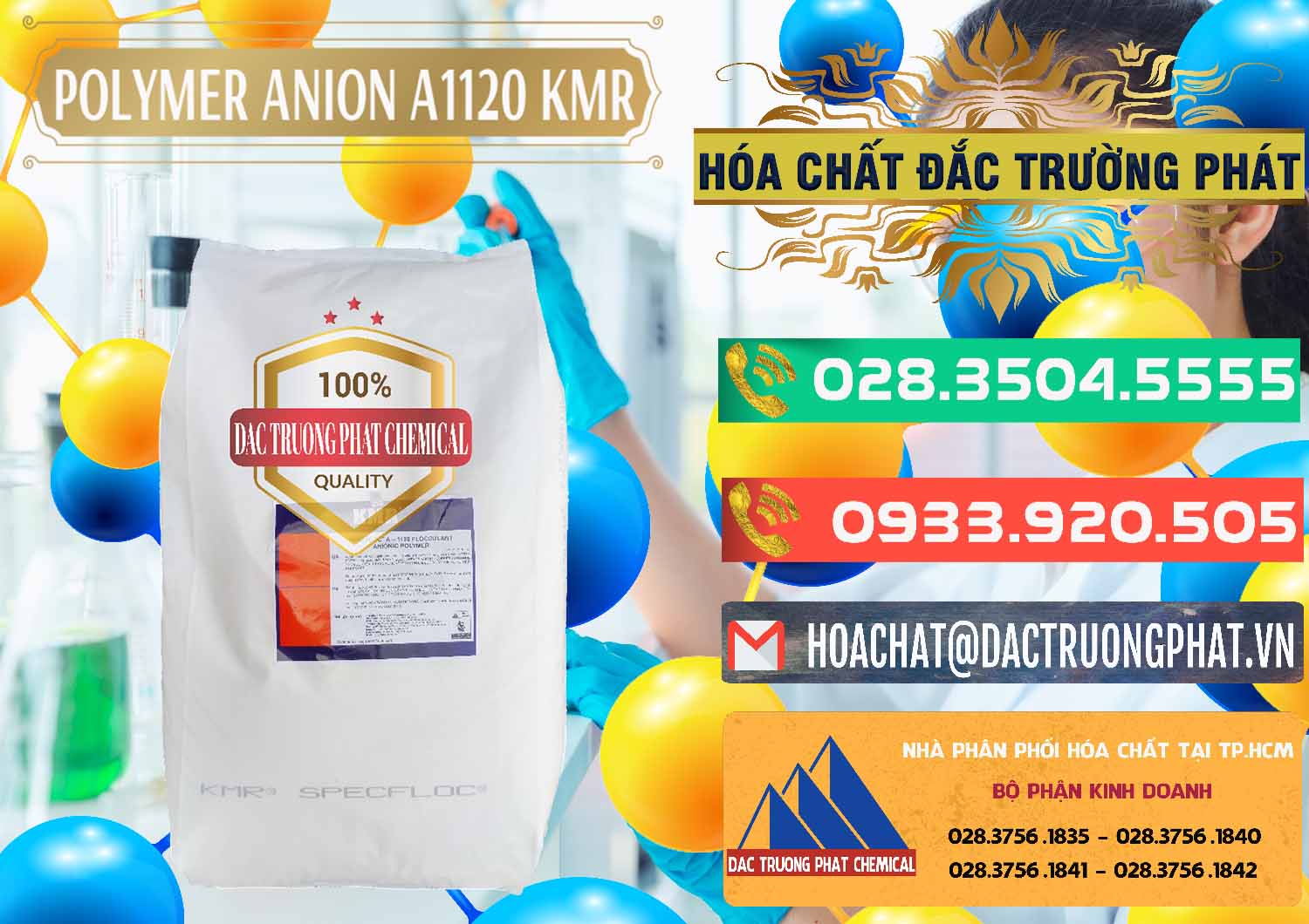 Nơi kinh doanh & bán Polymer Anion A1120 - KMR Anh Quốc England - 0119 - Công ty cung cấp & phân phối hóa chất tại TP.HCM - congtyhoachat.com.vn
