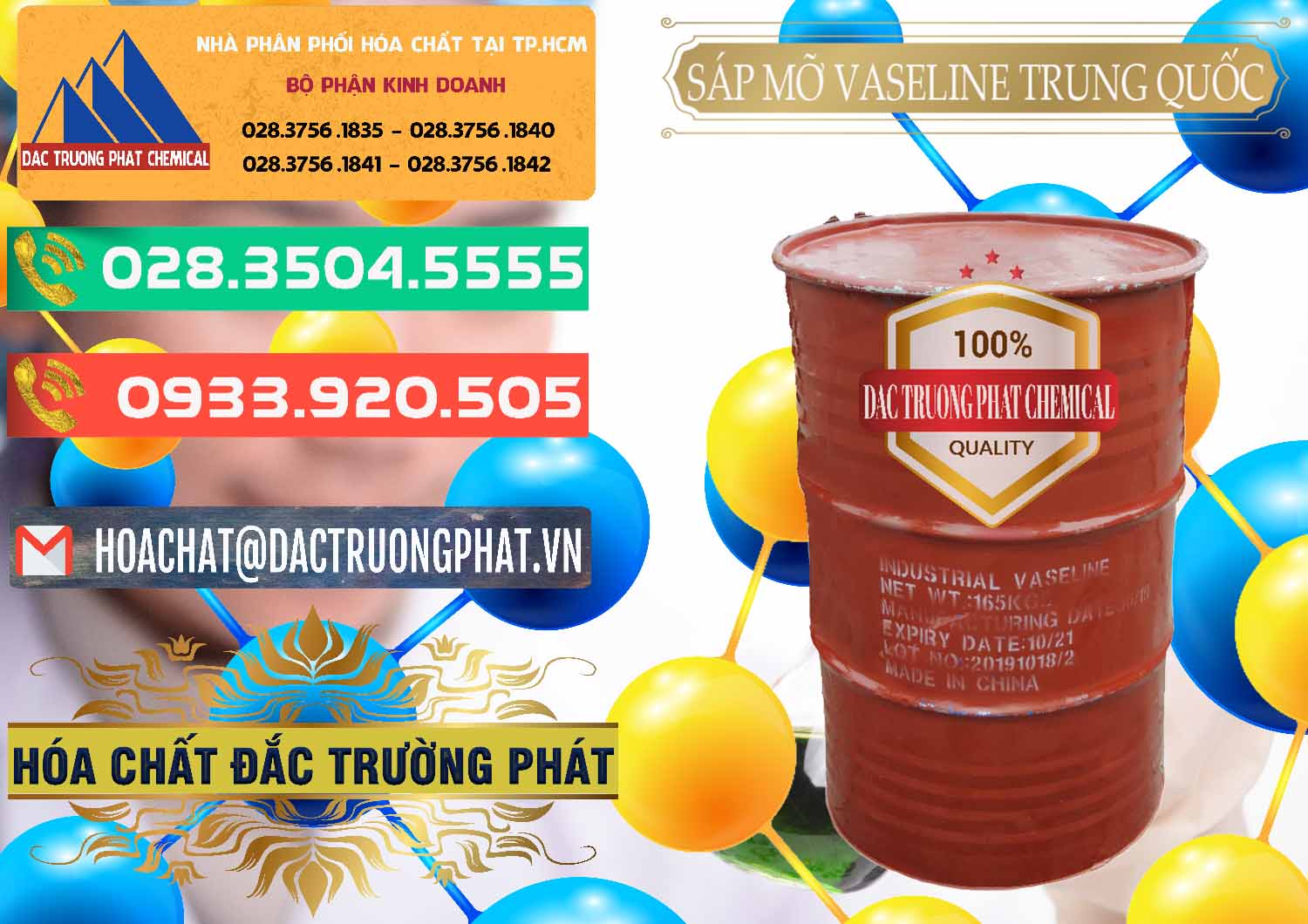 Bán & cung cấp Sáp Mỡ Vaseline Trung Quốc China - 0122 - Cty nhập khẩu và cung cấp hóa chất tại TP.HCM - congtyhoachat.com.vn