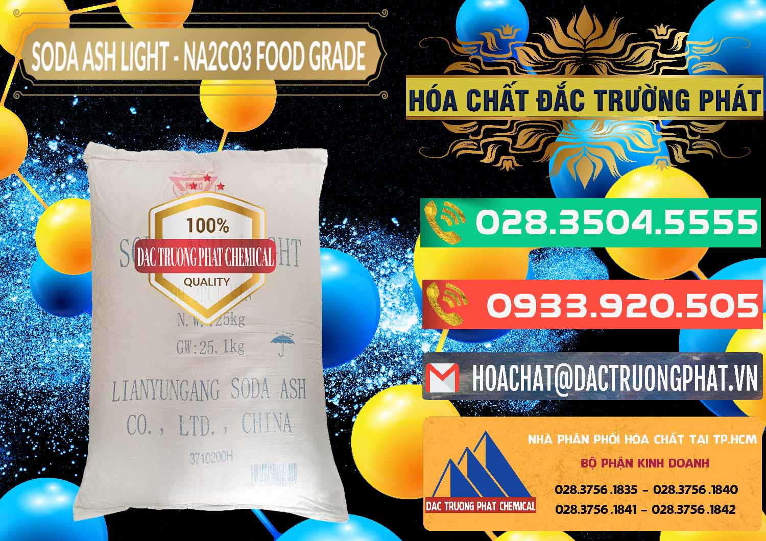Nơi chuyên bán và cung ứng Soda Ash Light – NA2CO3 Food Grade Trung Quốc China - 0127 - Cty chuyên nhập khẩu và phân phối hóa chất tại TP.HCM - congtyhoachat.com.vn