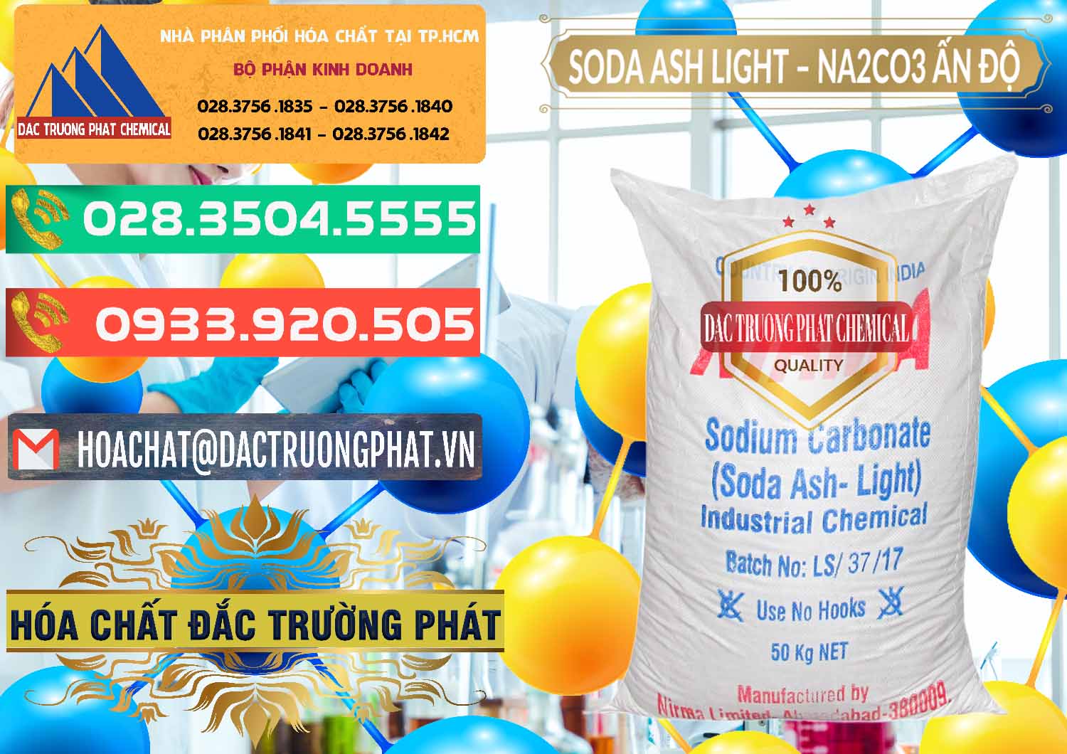 Nơi chuyên cung ứng & bán Soda Ash Light - NA2CO3 Nirma Ấn Độ India - 0125 - Cty cung cấp và phân phối hóa chất tại TP.HCM - congtyhoachat.com.vn