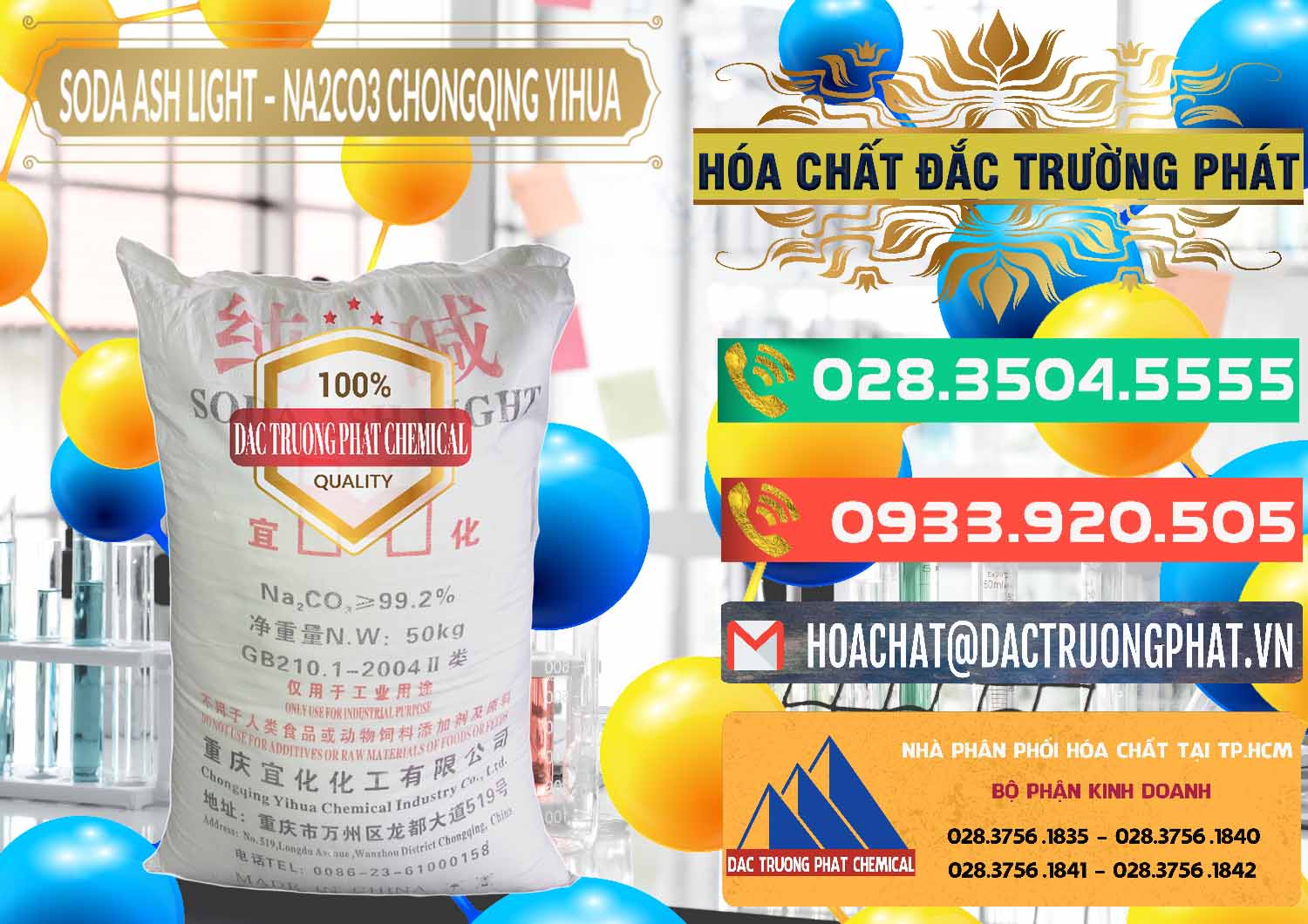 Cty kinh doanh _ bán Soda Ash Light - NA2CO3 Chongqing Yihua Trung Quốc China - 0129 - Công ty chuyên kinh doanh và cung cấp hóa chất tại TP.HCM - congtyhoachat.com.vn