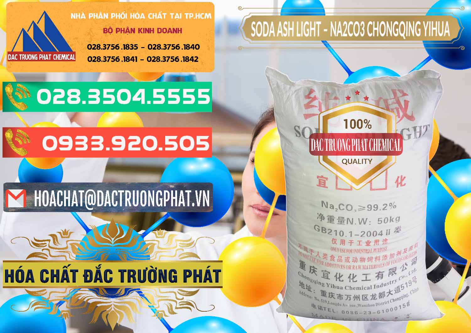 Công ty nhập khẩu & bán Soda Ash Light - NA2CO3 Chongqing Yihua Trung Quốc China - 0129 - Nhập khẩu ( cung cấp ) hóa chất tại TP.HCM - congtyhoachat.com.vn