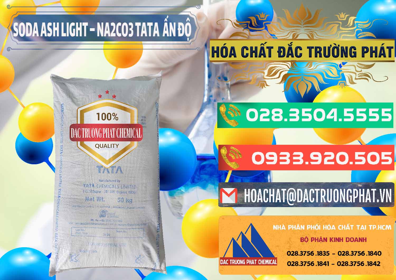Nhà cung cấp - bán Soda Ash Light - NA2CO3 TATA Ấn Độ India - 0132 - Nhà phân phối & bán hóa chất tại TP.HCM - congtyhoachat.com.vn