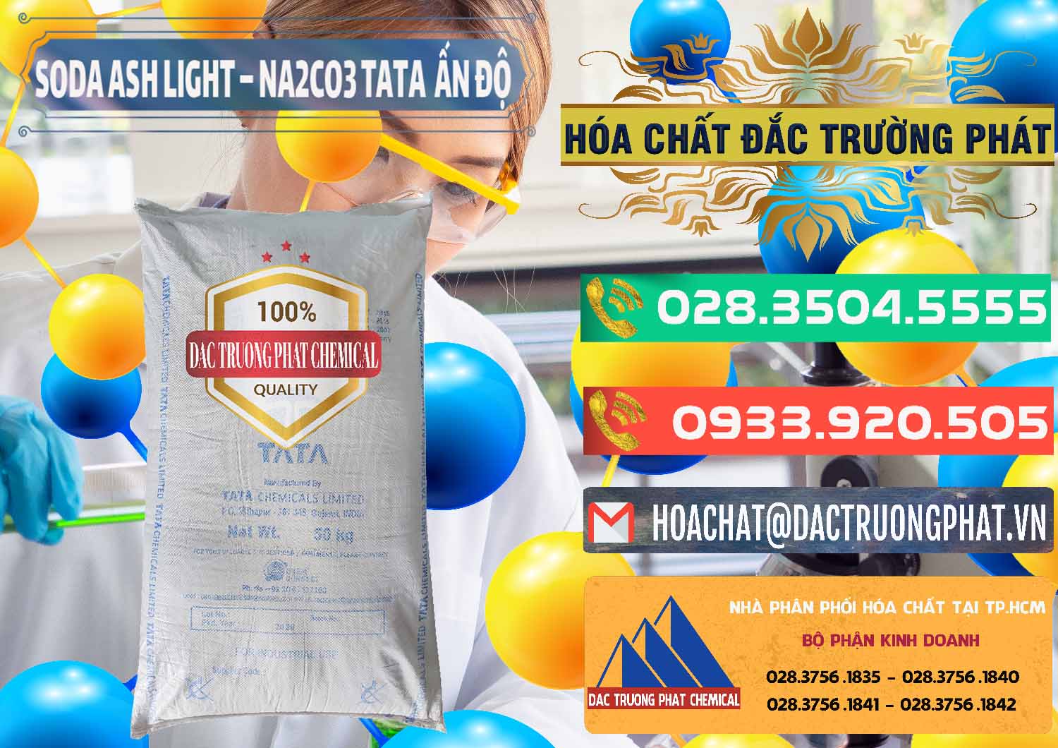 Chuyên bán _ cung ứng Soda Ash Light - NA2CO3 TATA Ấn Độ India - 0132 - Đơn vị kinh doanh và cung cấp hóa chất tại TP.HCM - congtyhoachat.com.vn