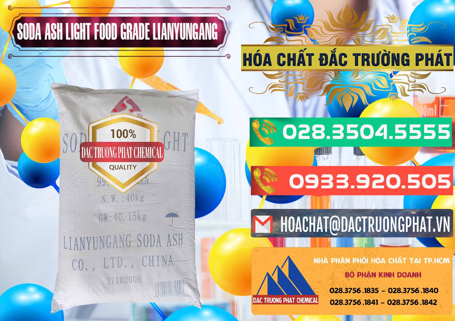Công ty chuyên bán & cung ứng Soda Ash Light - NA2CO3 Food Grade Lianyungang Trung Quốc - 0222 - Đơn vị cung cấp và phân phối hóa chất tại TP.HCM - congtyhoachat.com.vn