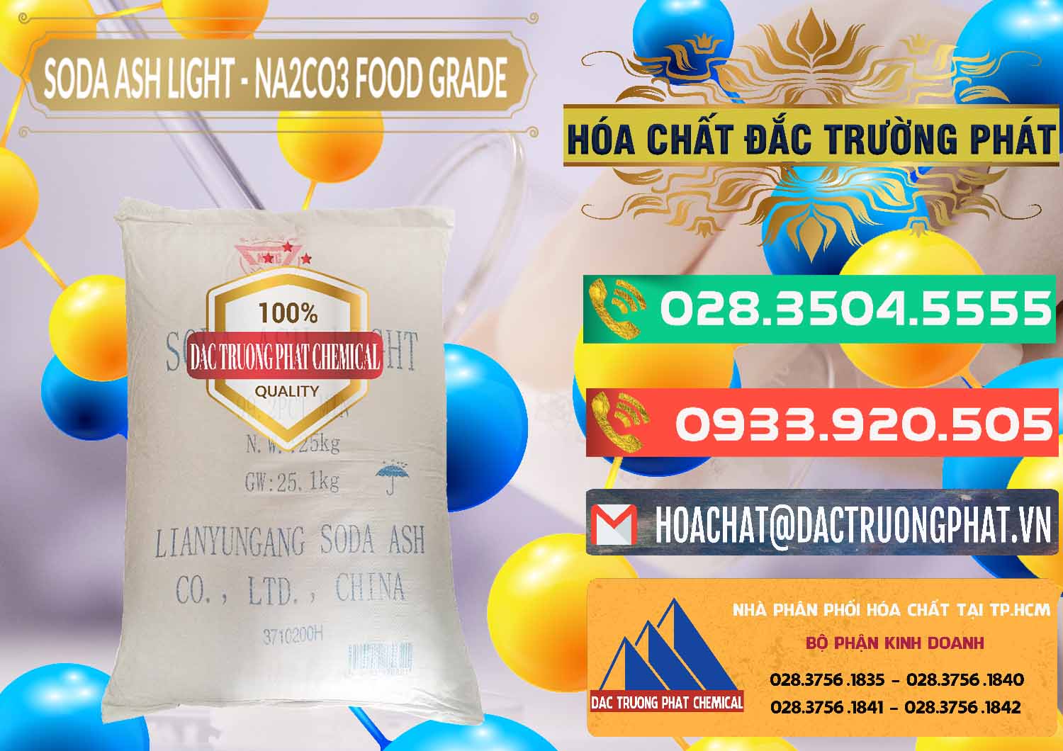 Soda Ash Light – NA2CO3 Food Grade Trung Quốc China Đơn vị chuyên cung ứng & bán Soda Ash Light – NA2CO3 Food Grade Trung Quốc China - 0127 - Cty phân phối ( cung cấp ) hóa chất tại TP.HCM - congtyhoachat.com.vn
