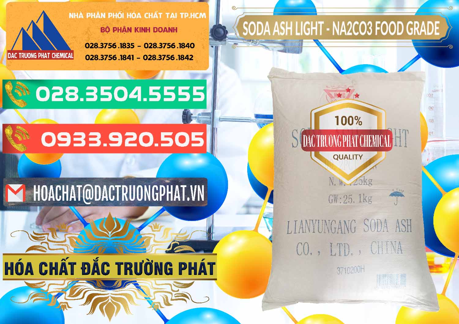 Soda Ash Light – NA2CO3 Food Grade Trung Quốc China Công ty chuyên kinh doanh & bán Soda Ash Light – NA2CO3 Food Grade Trung Quốc China - 0127 - Cty cung cấp - kinh doanh hóa chất tại TP.HCM - congtyhoachat.com.vn