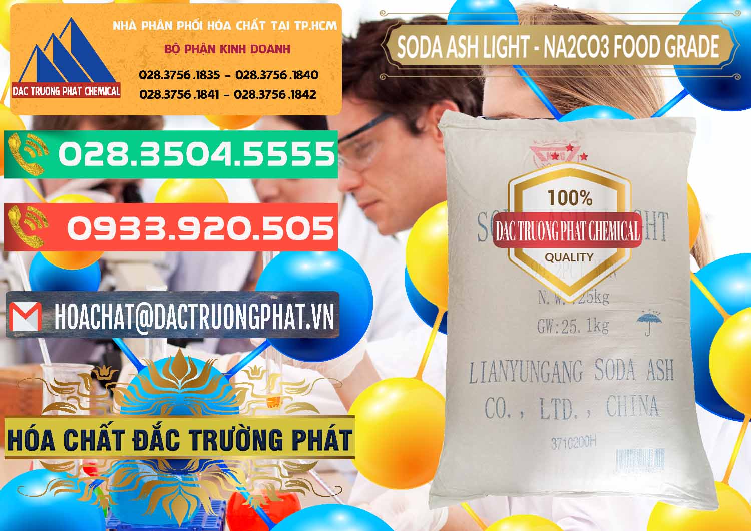 Soda Ash Light – NA2CO3 Food Grade Trung Quốc China Nơi cung cấp và bán Soda Ash Light – NA2CO3 Food Grade Trung Quốc China - 0127 - Đơn vị chuyên bán ( phân phối ) hóa chất tại TP.HCM - congtyhoachat.com.vn
