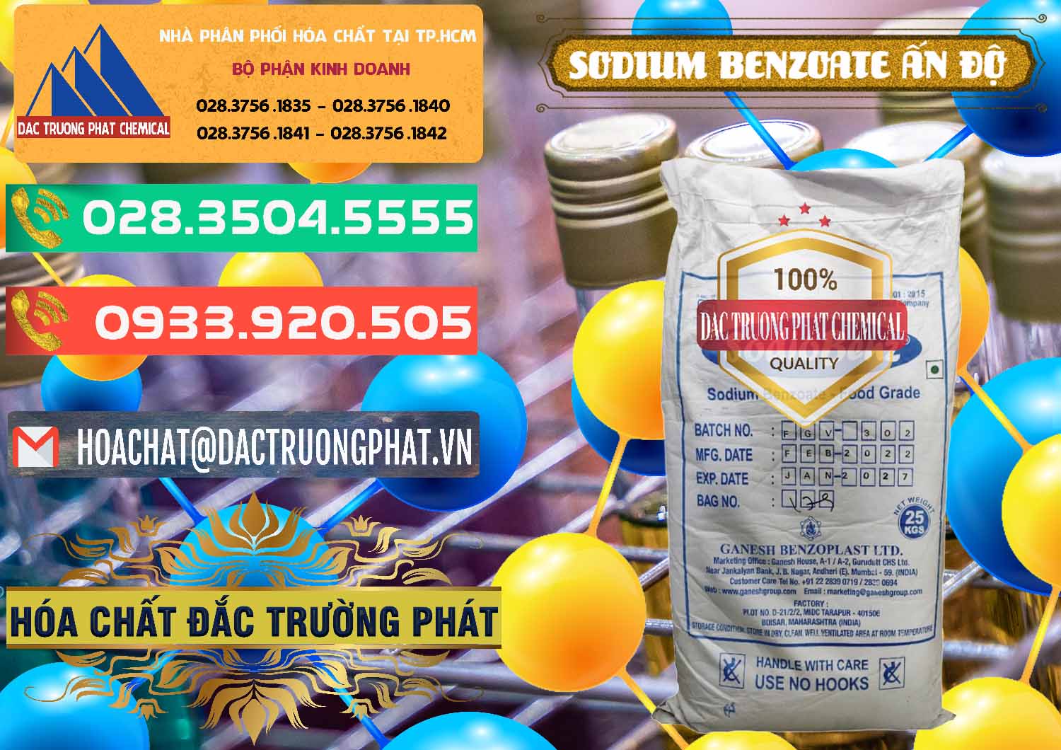 Đơn vị phân phối và bán Sodium Benzoate - Mốc Bột Ấn Độ India - 0361 - Nhà nhập khẩu và cung cấp hóa chất tại TP.HCM - congtyhoachat.com.vn