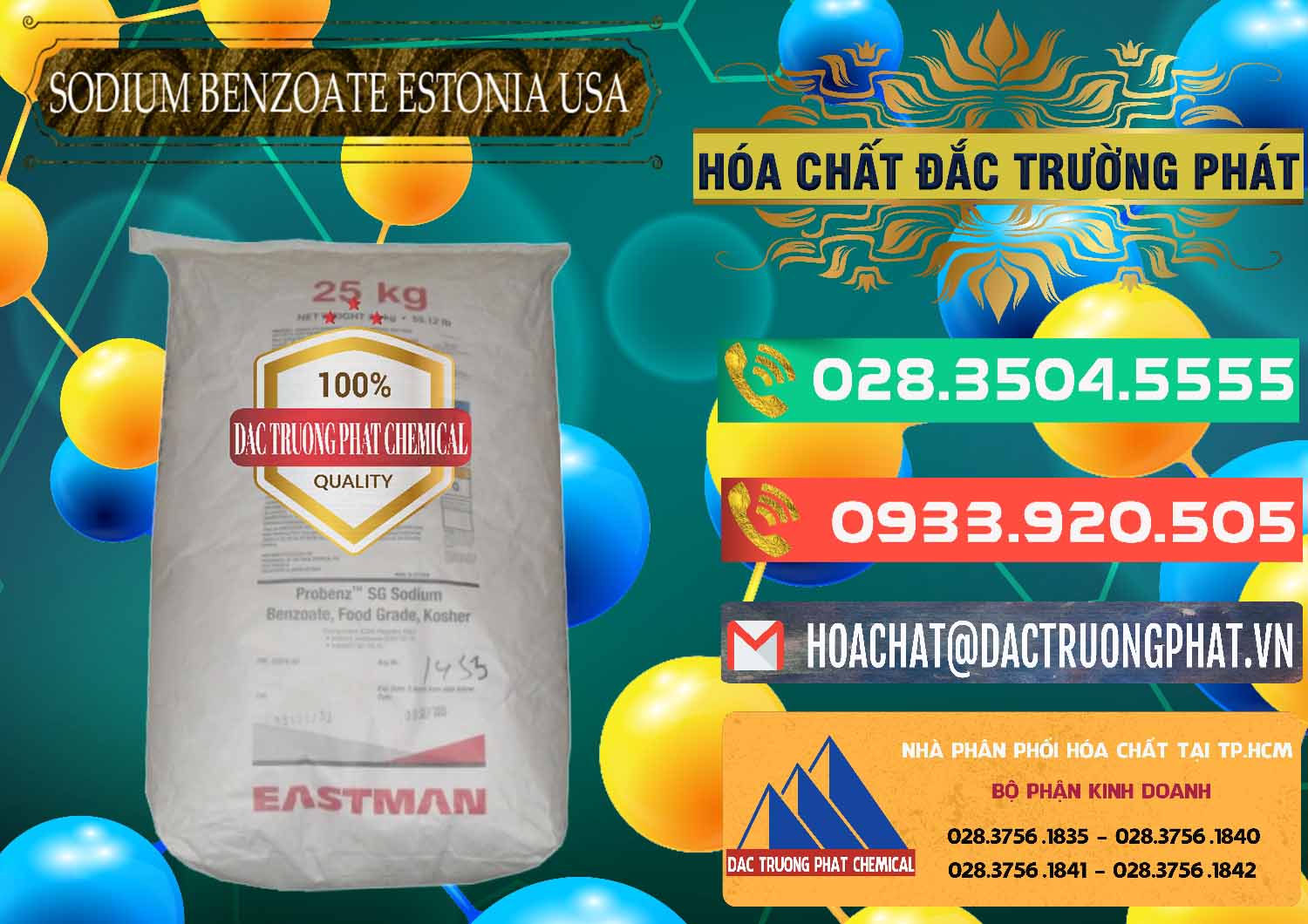 Chuyên kinh doanh và bán Sodium Benzoate - Mốc Bột Estonia Mỹ USA - 0468 - Nhà cung cấp & nhập khẩu hóa chất tại TP.HCM - congtyhoachat.com.vn