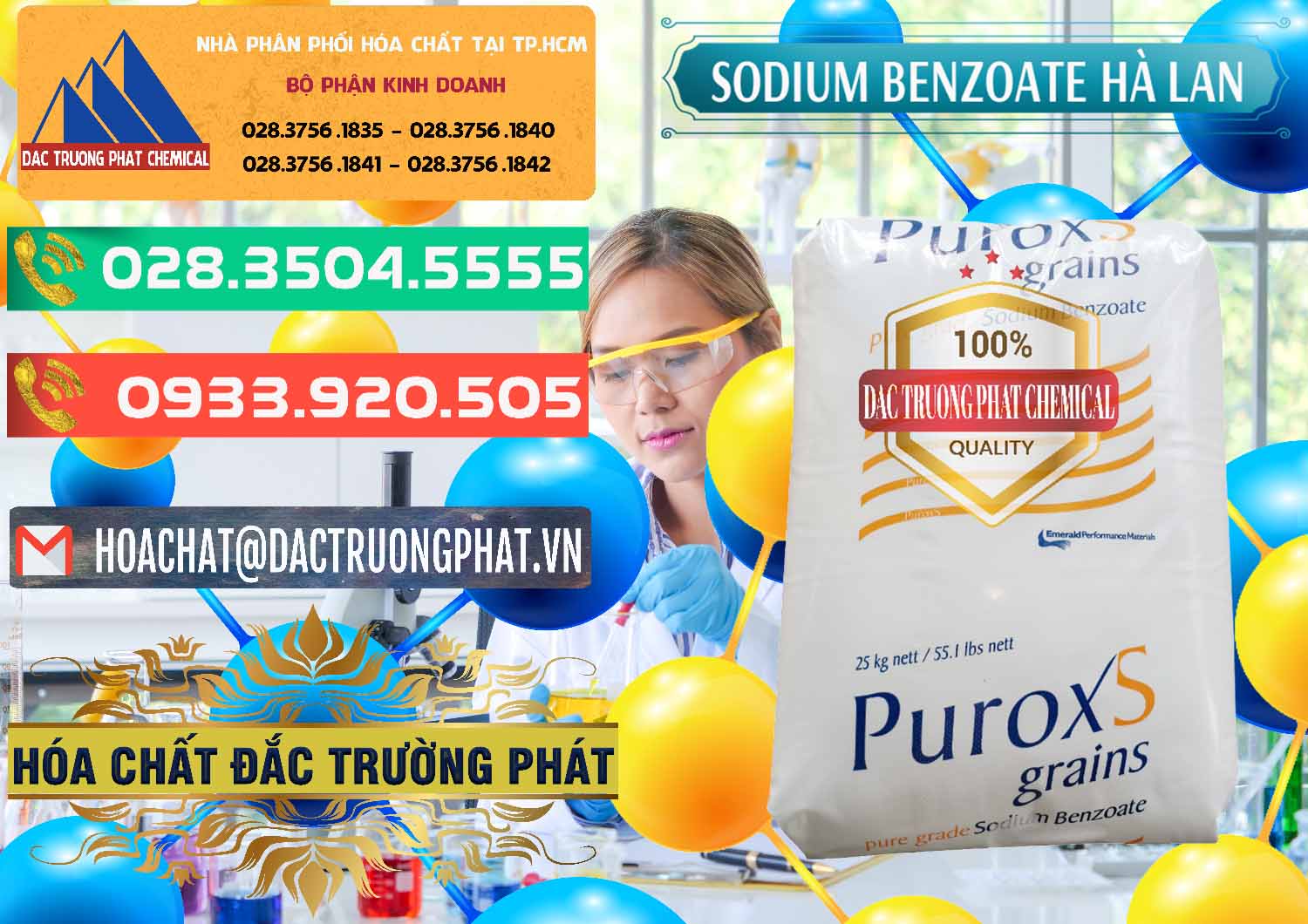 Đơn vị chuyên bán _ phân phối Sodium Benzoate - Mốc Bột Puroxs Hà Lan Netherlands - 0467 - Nơi bán - cung cấp hóa chất tại TP.HCM - congtyhoachat.com.vn