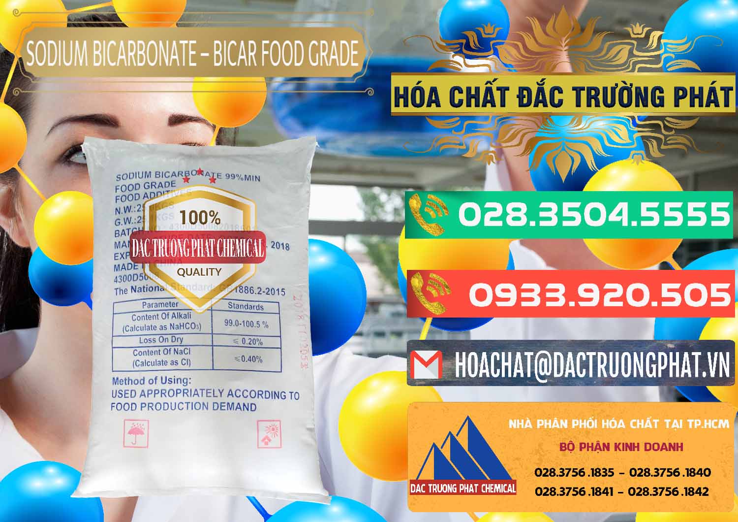 Đơn vị nhập khẩu _ bán Sodium Bicarbonate – Bicar NaHCO3 Food Grade Trung Quốc China - 0138 - Đơn vị cung cấp _ nhập khẩu hóa chất tại TP.HCM - congtyhoachat.com.vn
