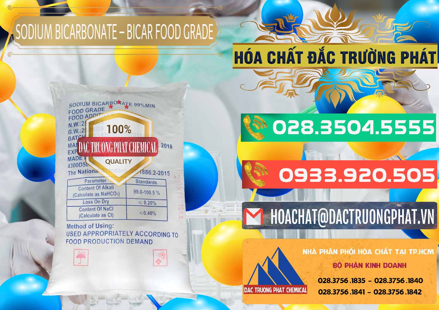 Cty chuyên cung cấp _ bán Sodium Bicarbonate – Bicar NaHCO3 Food Grade Trung Quốc China - 0138 - Cty chuyên nhập khẩu _ cung cấp hóa chất tại TP.HCM - congtyhoachat.com.vn