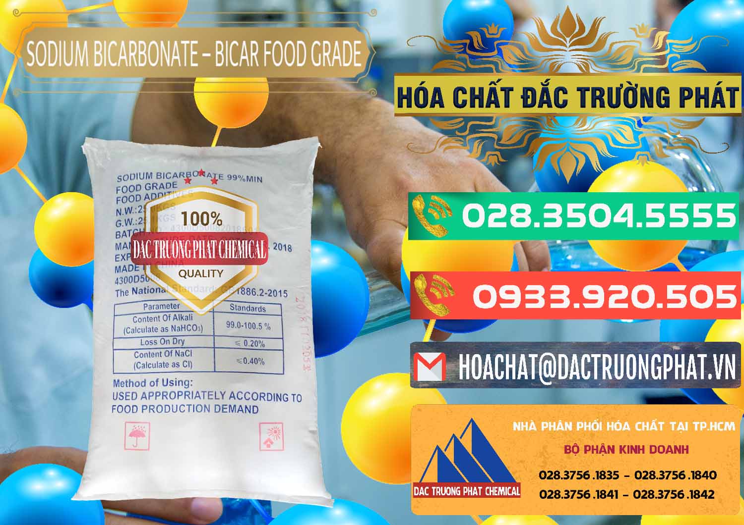 Cty chuyên cung cấp _ bán Sodium Bicarbonate – Bicar NaHCO3 Food Grade Trung Quốc China - 0138 - Công ty cung cấp và phân phối hóa chất tại TP.HCM - congtyhoachat.com.vn