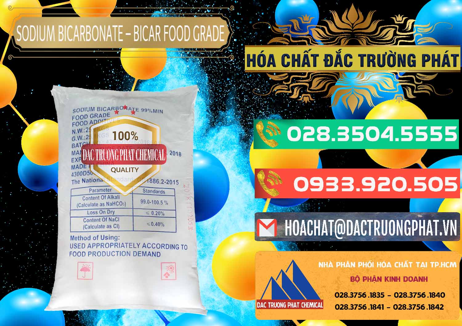 Đơn vị chuyên phân phối _ bán Sodium Bicarbonate – Bicar NaHCO3 Food Grade Trung Quốc China - 0138 - Phân phối & nhập khẩu hóa chất tại TP.HCM - congtyhoachat.com.vn