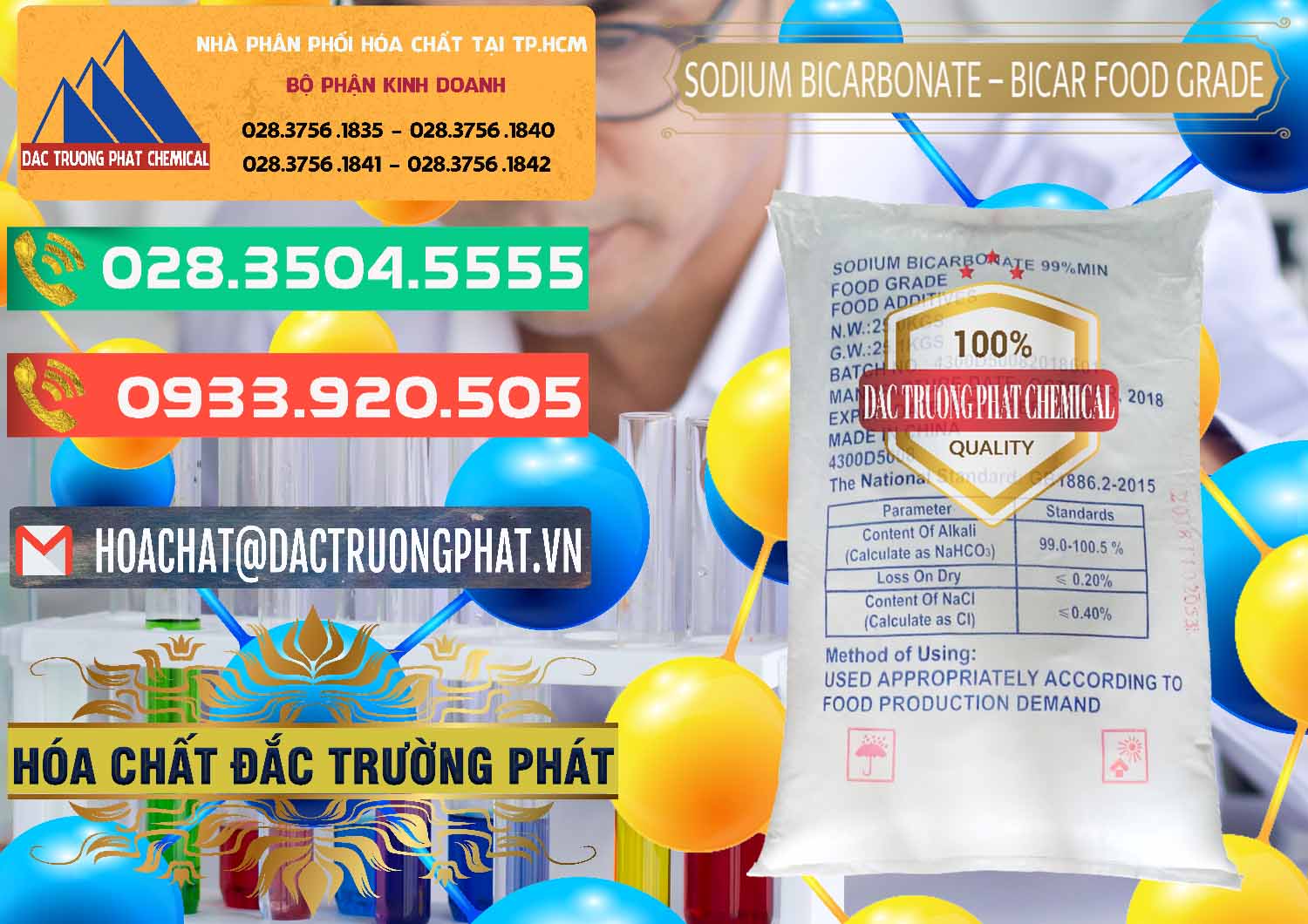 Đơn vị chuyên phân phối & bán Sodium Bicarbonate – Bicar NaHCO3 Food Grade Trung Quốc China - 0138 - Công ty chuyên phân phối _ bán hóa chất tại TP.HCM - congtyhoachat.com.vn