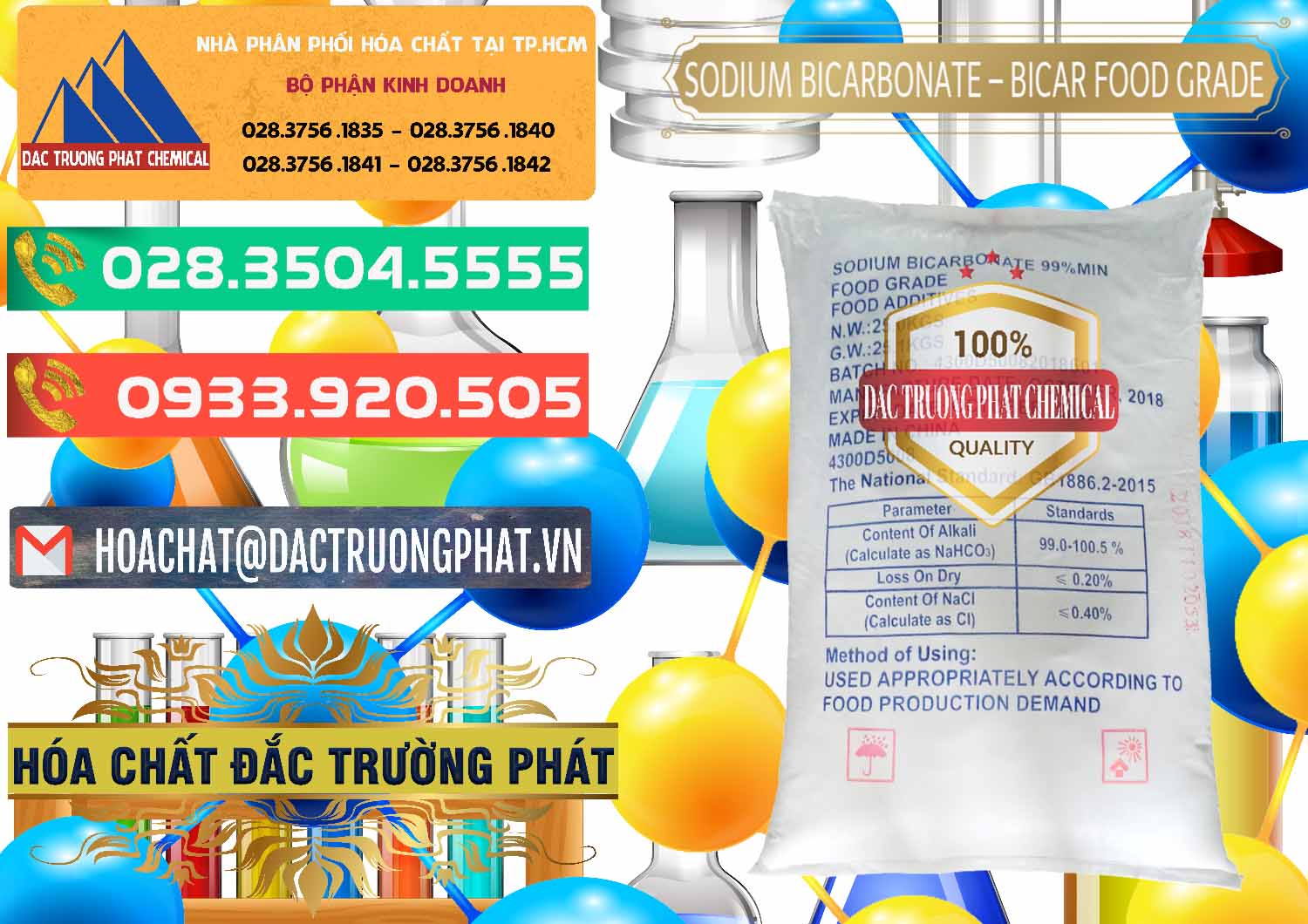 Chuyên cung ứng & bán Sodium Bicarbonate – Bicar NaHCO3 Food Grade Trung Quốc China - 0138 - Cty cung cấp - kinh doanh hóa chất tại TP.HCM - congtyhoachat.com.vn