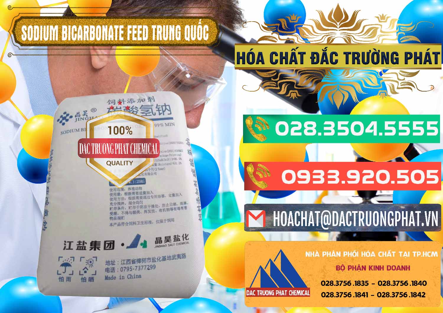 Công ty bán & phân phối Sodium Bicarbonate – Bicar NaHCO3 Feed Jing Hao Trung Quốc China - 0380 - Nơi chuyên nhập khẩu & phân phối hóa chất tại TP.HCM - congtyhoachat.com.vn