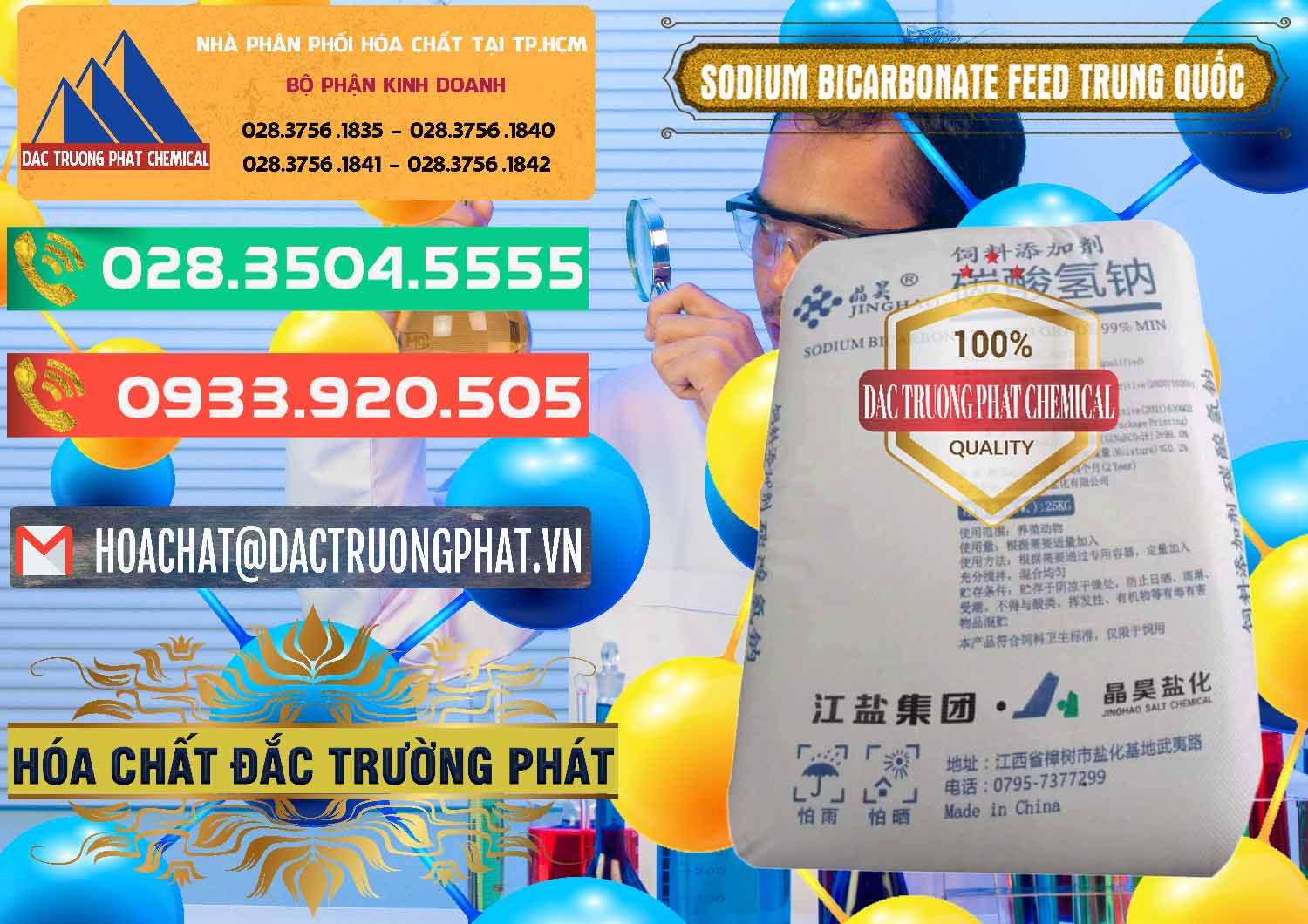 Kinh doanh và bán Sodium Bicarbonate – Bicar NaHCO3 Feed Jing Hao Trung Quốc China - 0380 - Nhập khẩu - phân phối hóa chất tại TP.HCM - congtyhoachat.com.vn