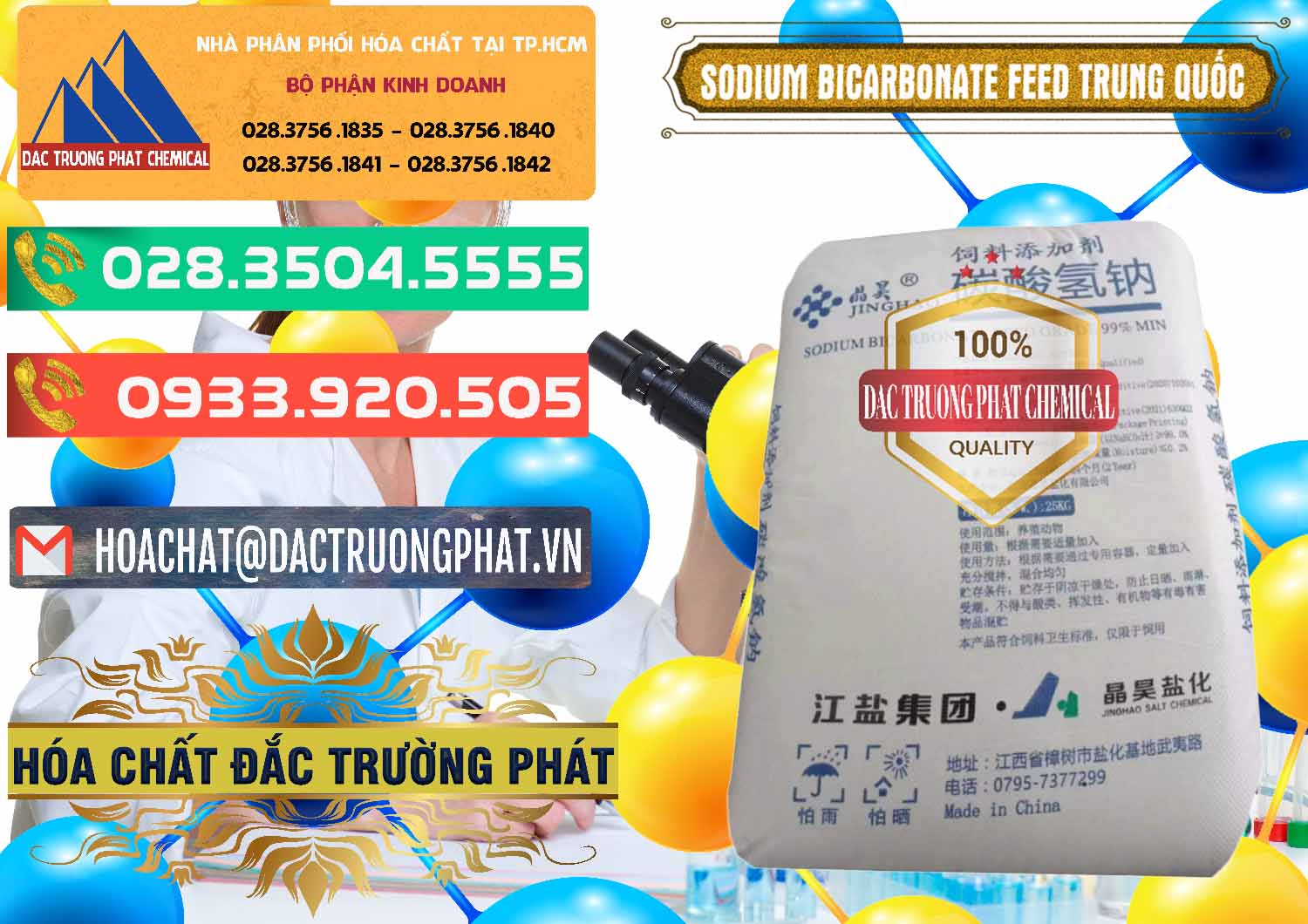 Đơn vị cung ứng & bán Sodium Bicarbonate – Bicar NaHCO3 Feed Jing Hao Trung Quốc China - 0380 - Nơi chuyên nhập khẩu - cung cấp hóa chất tại TP.HCM - congtyhoachat.com.vn