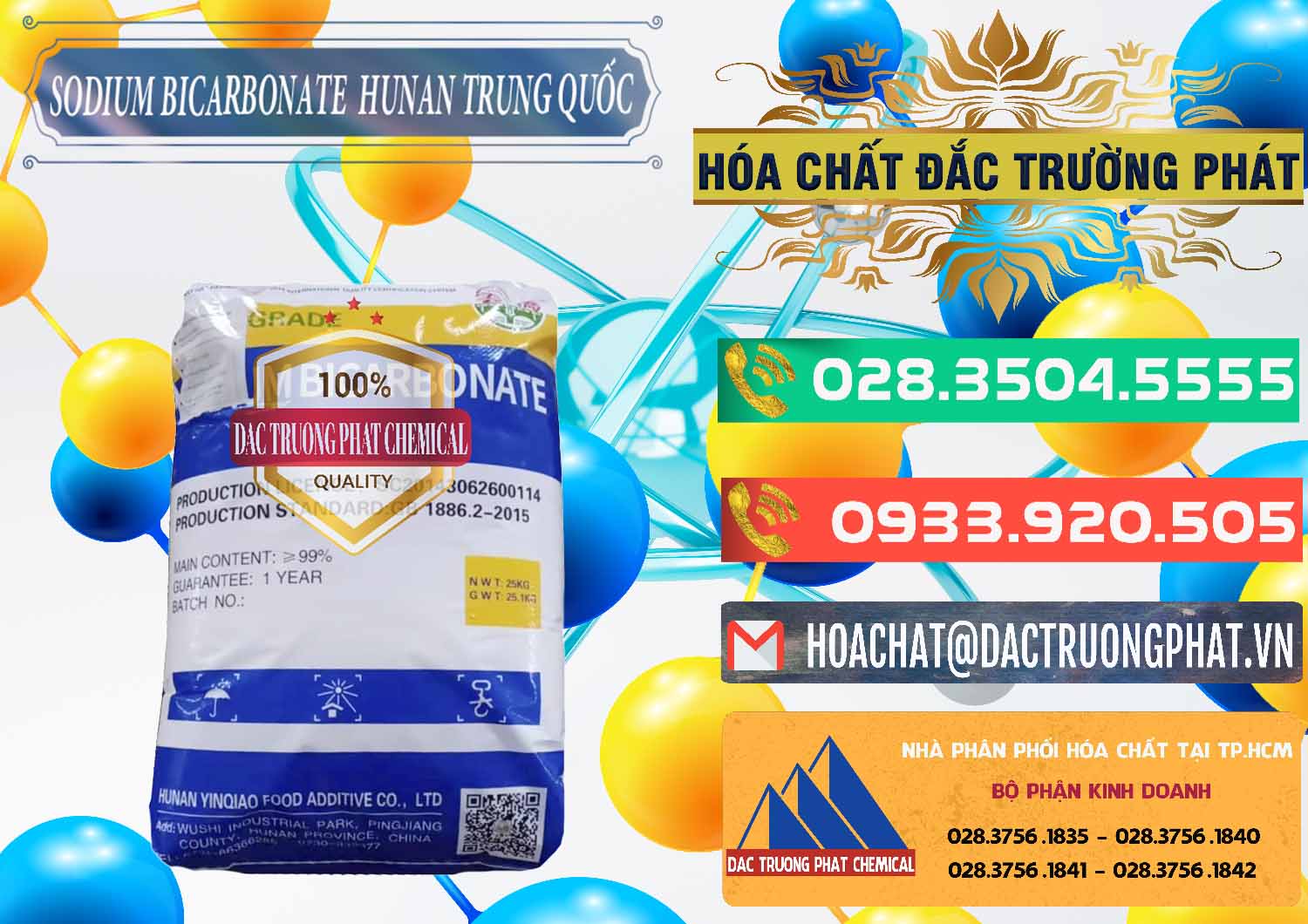 Nhà nhập khẩu - bán Sodium Bicarbonate – Bicar NaHCO3 Hunan Trung Quốc China - 0405 - Đơn vị bán - phân phối hóa chất tại TP.HCM - congtyhoachat.com.vn