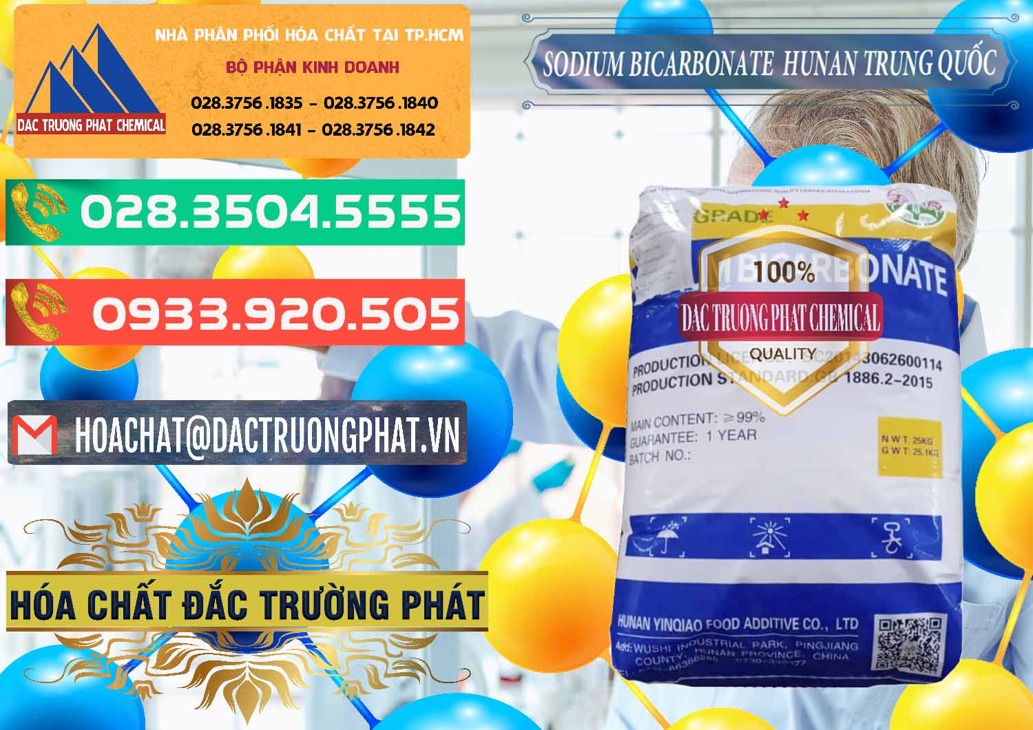 Nơi chuyên nhập khẩu ( bán ) Sodium Bicarbonate – Bicar NaHCO3 Hunan Trung Quốc China - 0405 - Nơi cung cấp và phân phối hóa chất tại TP.HCM - congtyhoachat.com.vn
