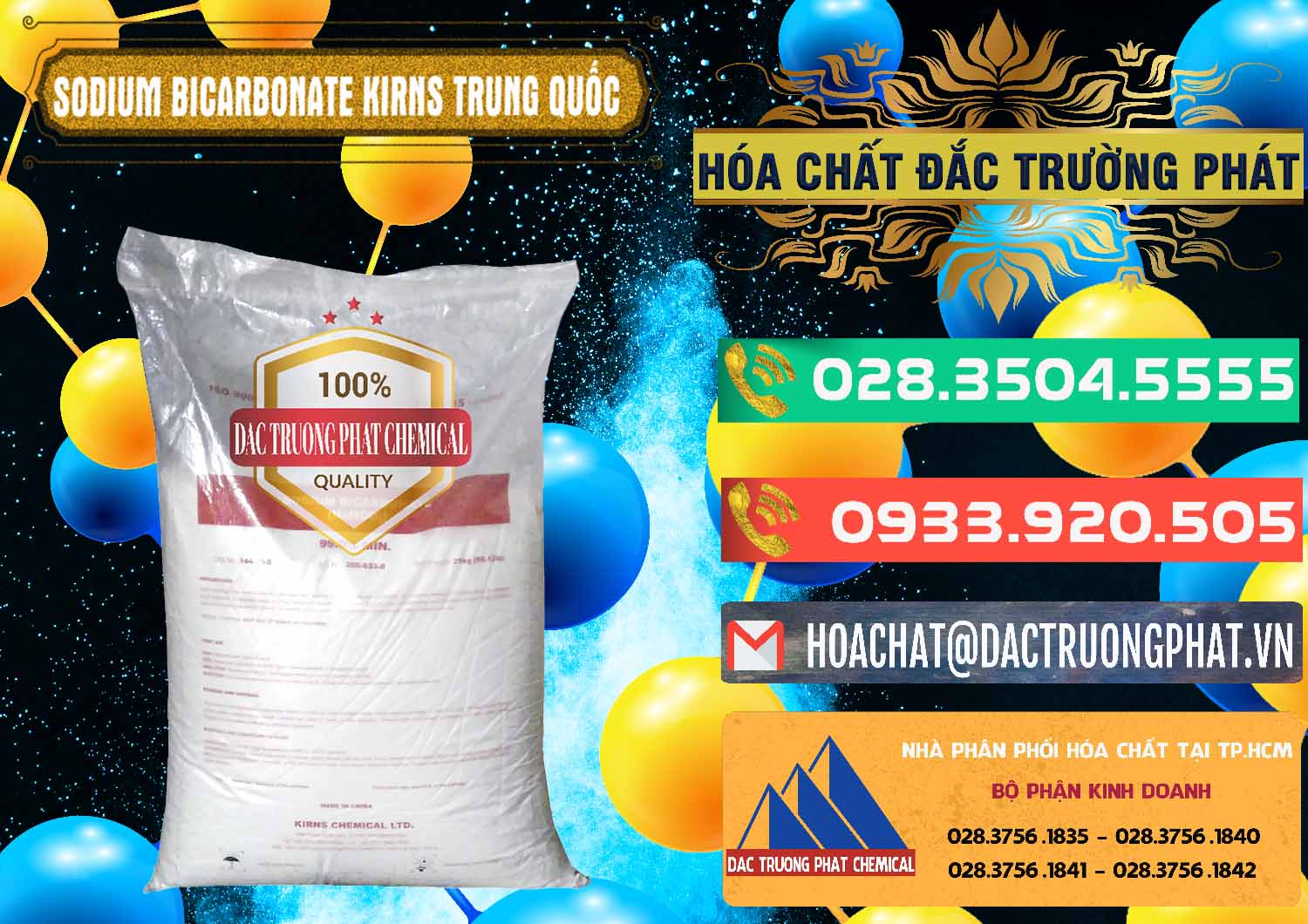 Chuyên nhập khẩu ( bán ) Sodium Bicarbonate – Bicar NaHCO3 Food Grade Kirns Trung Quốc - 0217 - Cty bán ( phân phối ) hóa chất tại TP.HCM - congtyhoachat.com.vn