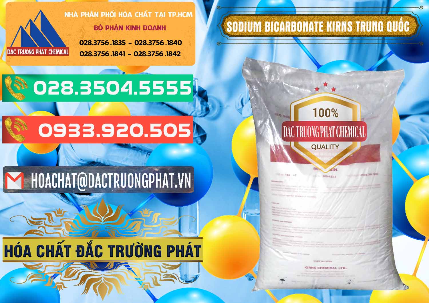 Cty cung ứng và bán Sodium Bicarbonate – Bicar NaHCO3 Food Grade Kirns Trung Quốc - 0217 - Nơi chuyên kinh doanh ( cung cấp ) hóa chất tại TP.HCM - congtyhoachat.com.vn