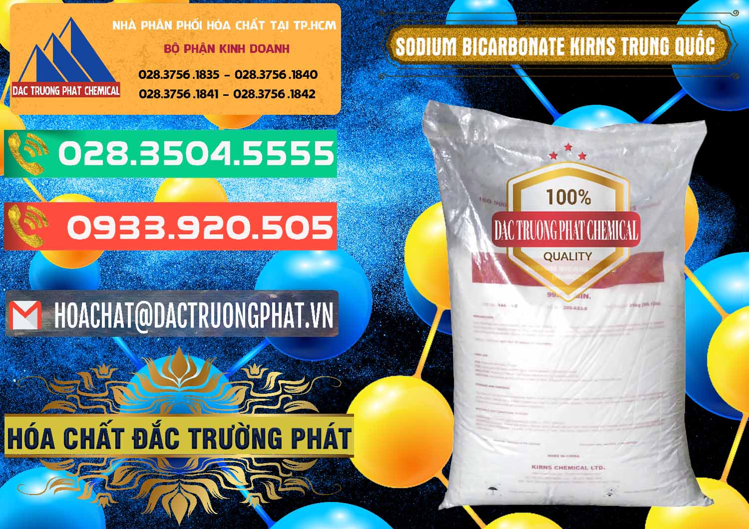 Đơn vị chuyên bán _ cung cấp Sodium Bicarbonate – Bicar NaHCO3 Food Grade Kirns Trung Quốc - 0217 - Cty bán và cung cấp hóa chất tại TP.HCM - congtyhoachat.com.vn
