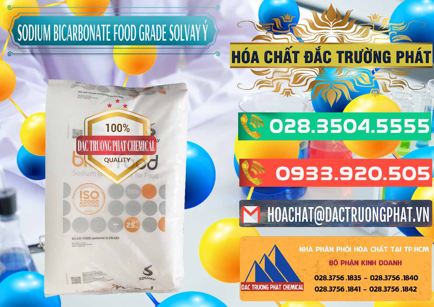 Chuyên cung cấp & bán Sodium Bicarbonate – Bicar NaHCO3 Food Grade Solvay Ý Italy - 0220 - Công ty cung cấp _ phân phối hóa chất tại TP.HCM - congtyhoachat.com.vn