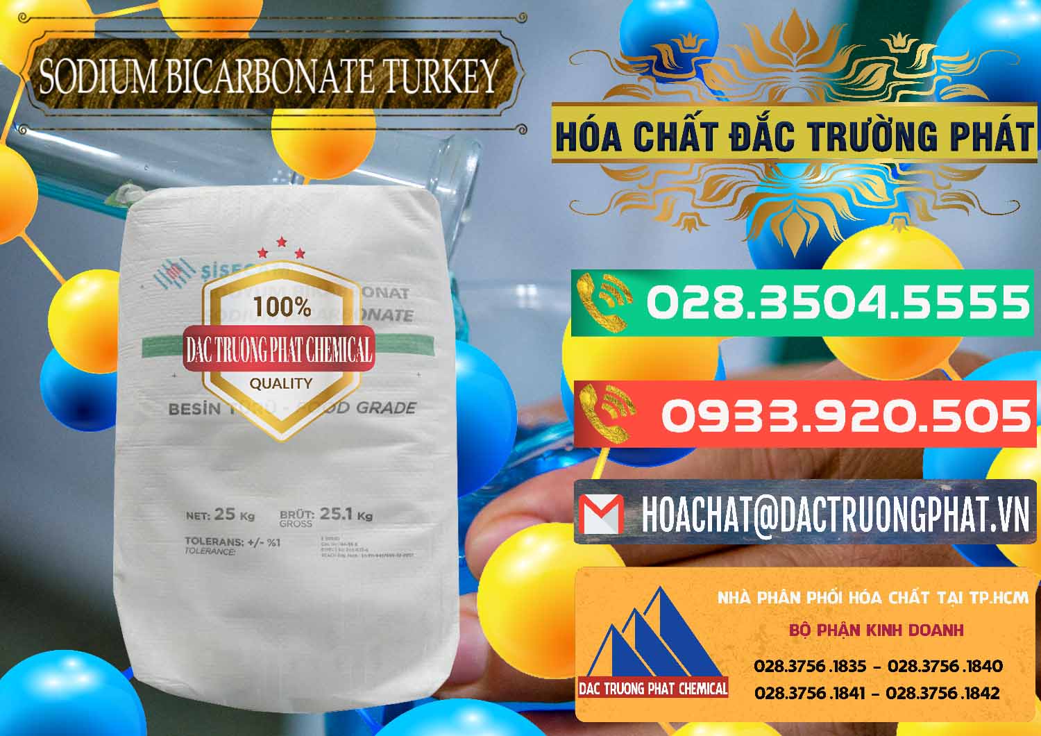 Nhà phân phối _ bán Sodium Bicarbonate – Bicar NaHCO3 Food Grade Thổ Nhĩ Kỳ Turkey - 0219 - Chuyên cung ứng & phân phối hóa chất tại TP.HCM - congtyhoachat.com.vn
