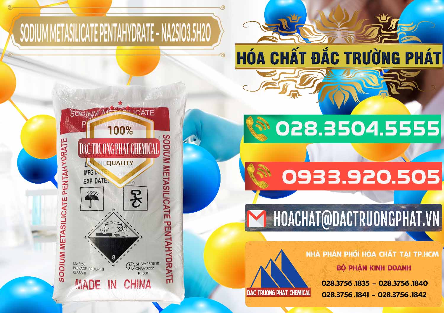 Đơn vị nhập khẩu _ bán Sodium Metasilicate Pentahydrate – Silicate Bột Trung Quốc China - 0147 - Cty phân phối _ cung cấp hóa chất tại TP.HCM - congtyhoachat.com.vn