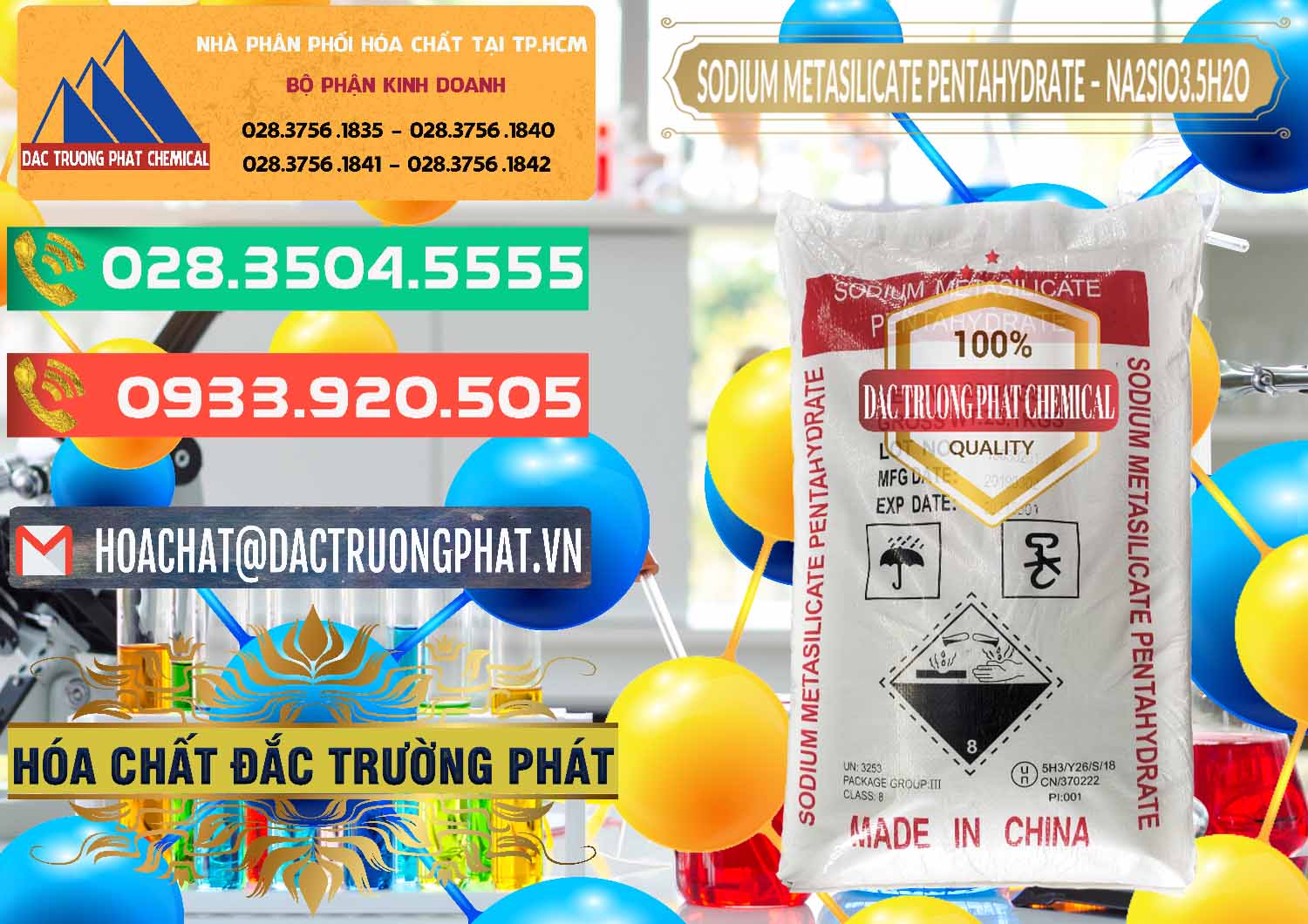 Cty bán - cung ứng Sodium Metasilicate Pentahydrate – Silicate Bột Trung Quốc China - 0147 - Nơi bán và cung cấp hóa chất tại TP.HCM - congtyhoachat.com.vn